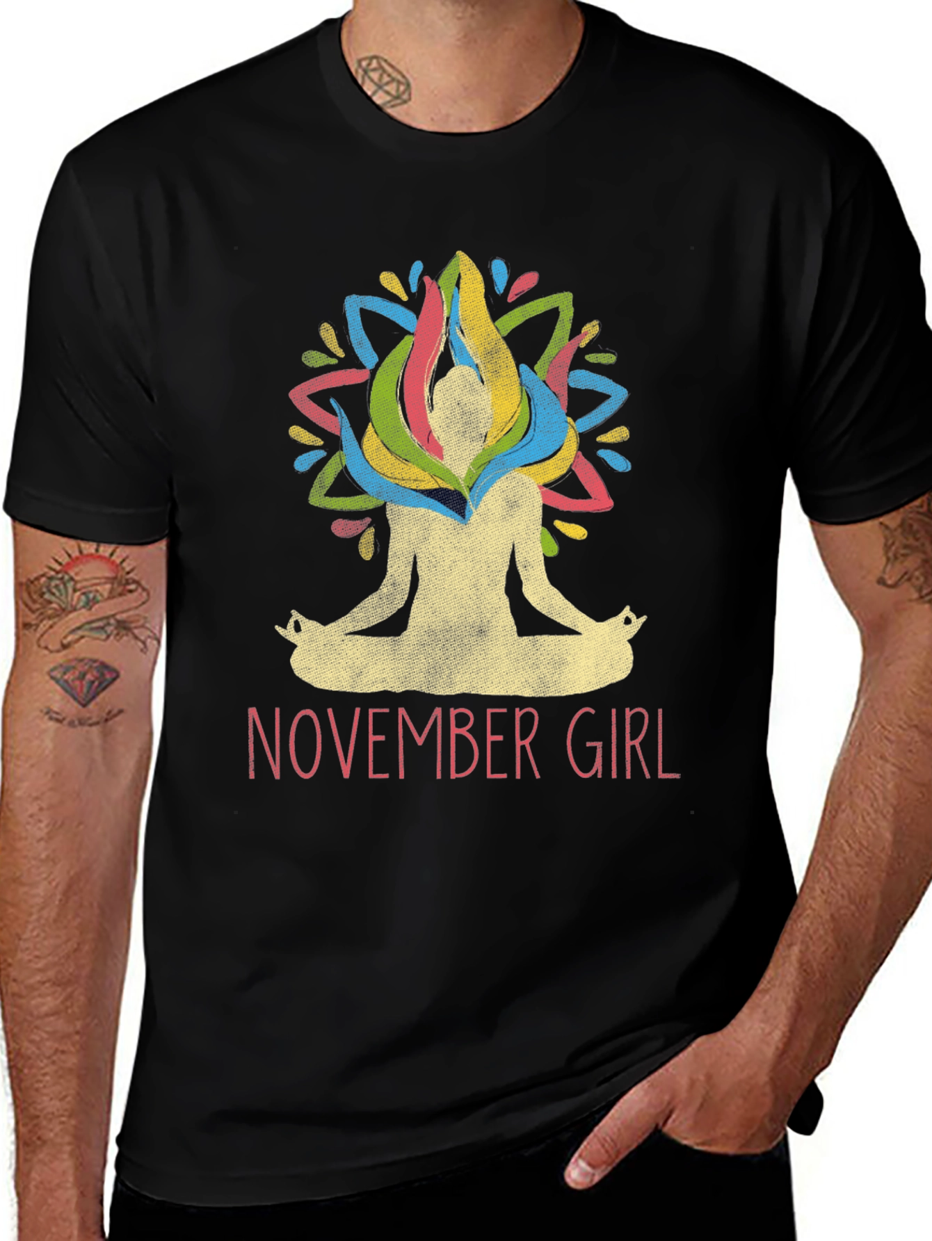 November Girl Yoga T-Shirt