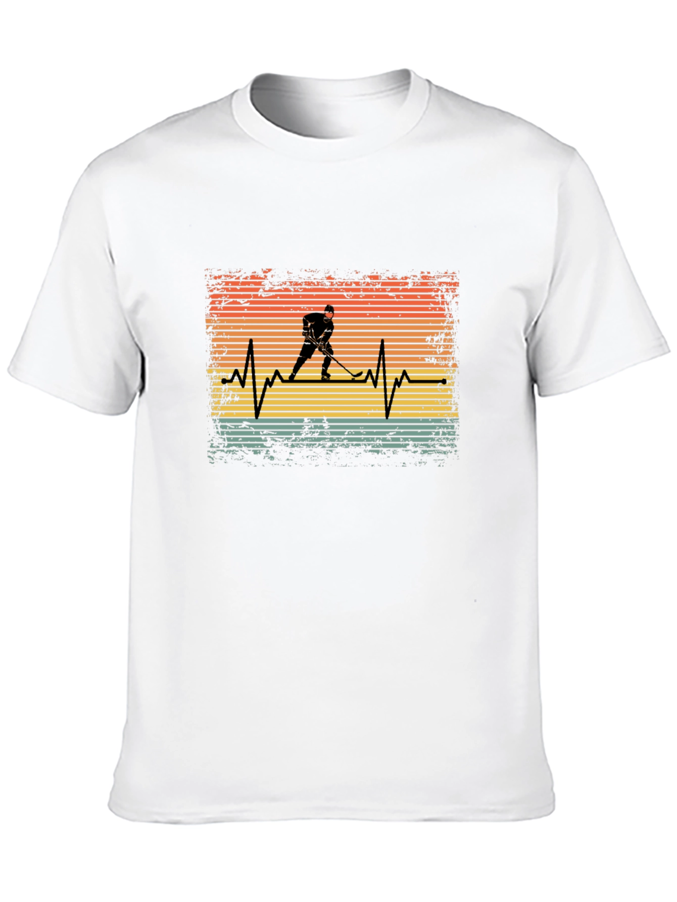 Hockey Heartbeat Graphic Tee