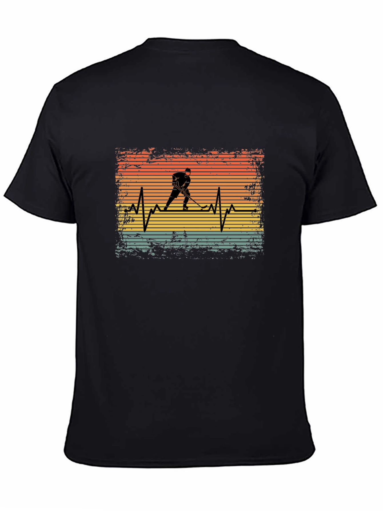 Hockey Heartbeat Graphic Tee