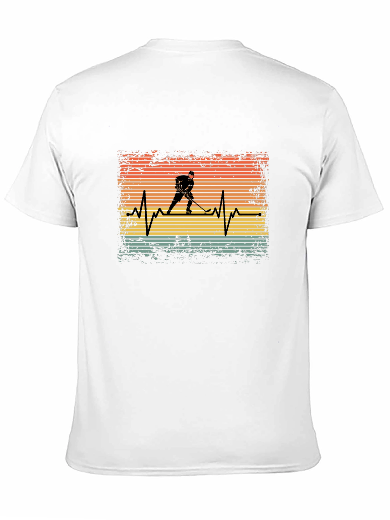 Hockey Heartbeat Graphic Tee