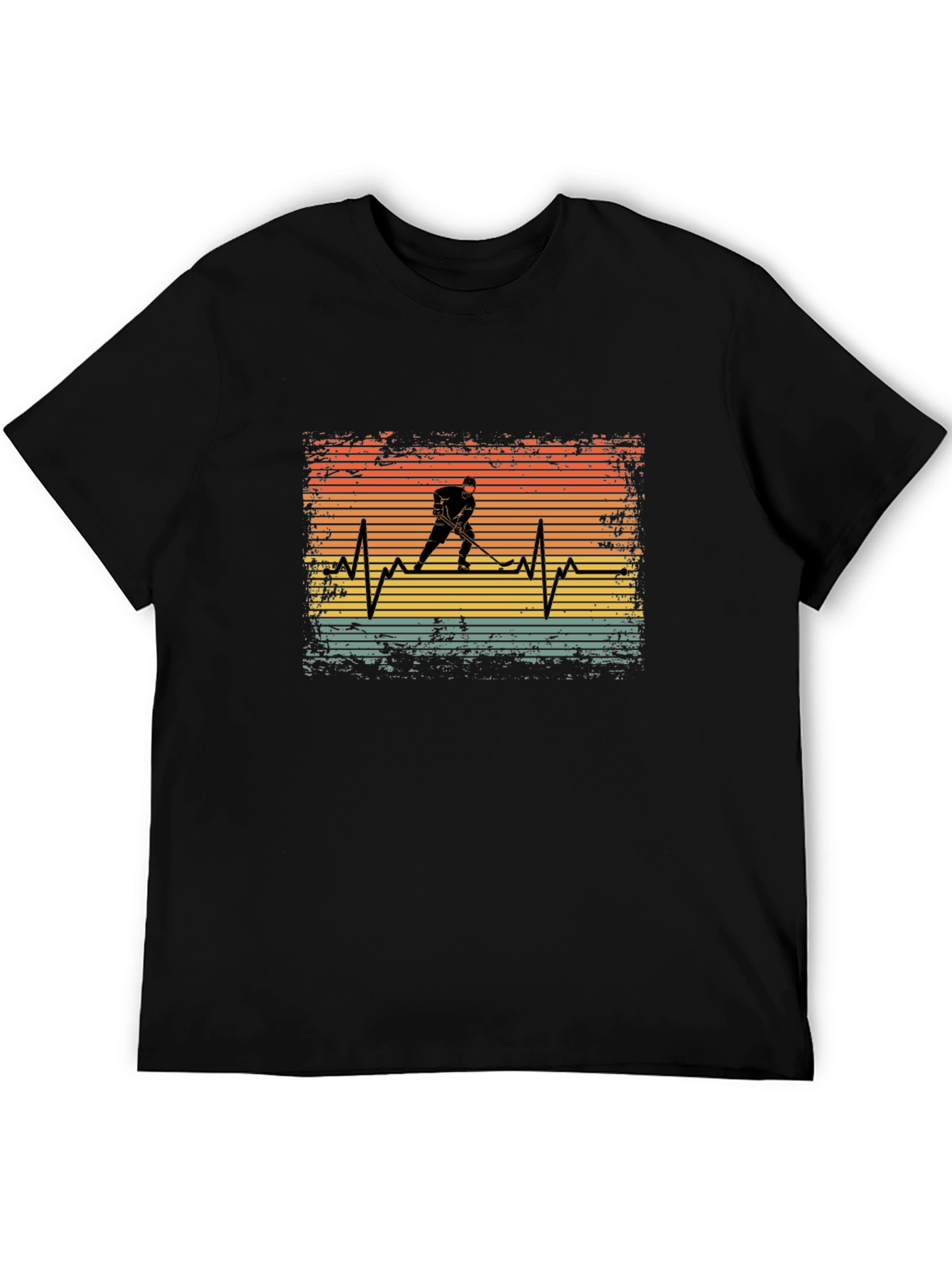 Hockey Heartbeat Graphic Tee