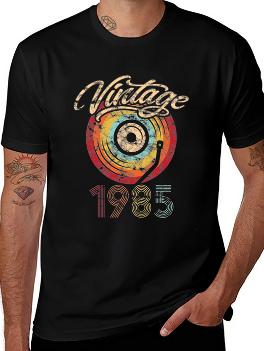 Vintage 1985 Record T-Shirt