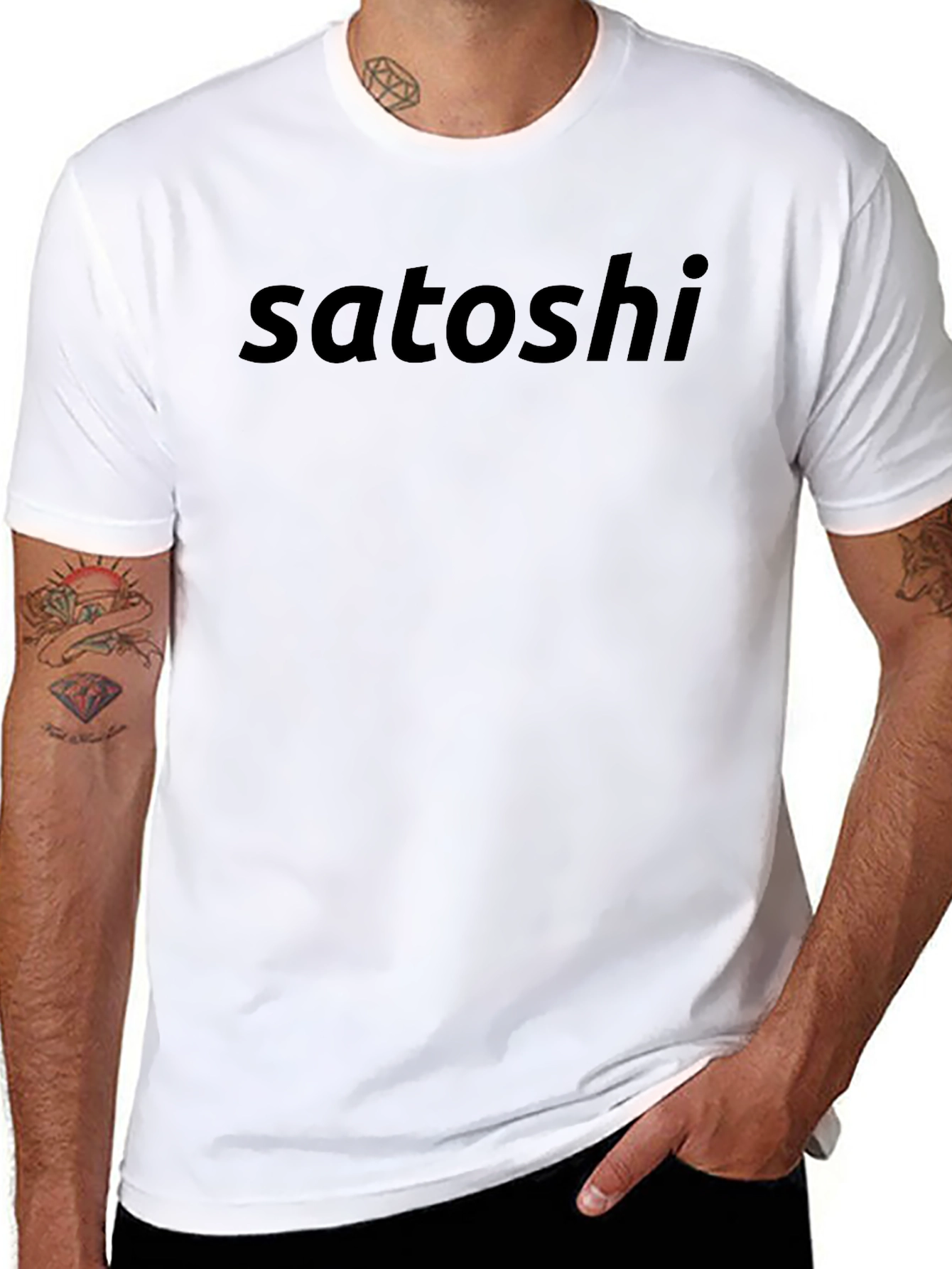 Satoshi T-Shirt - Classic Crypto Style