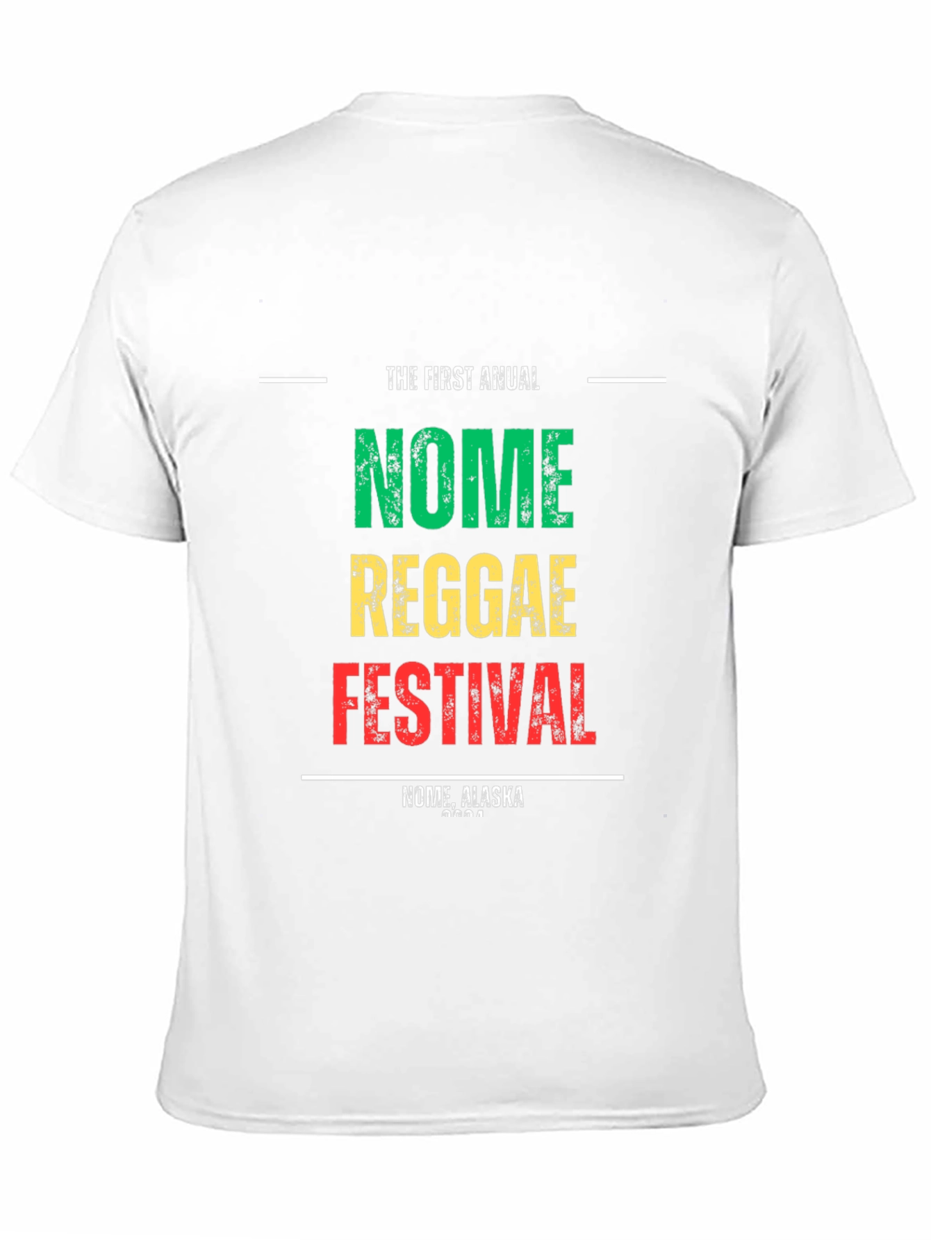 Nome Reggae Festival T-Shirt - First Annual