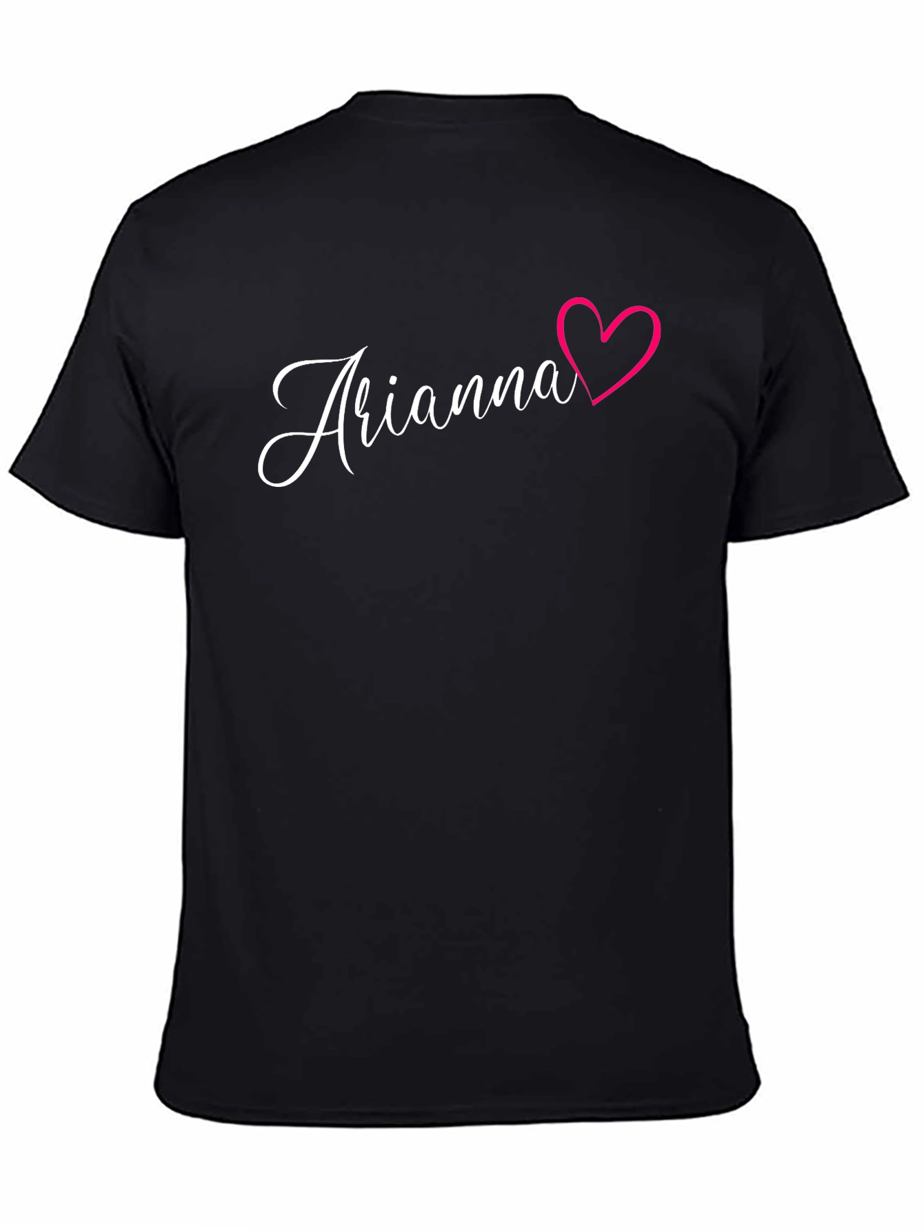 Arianna Heart T-Shirt - Stylish Name Tee