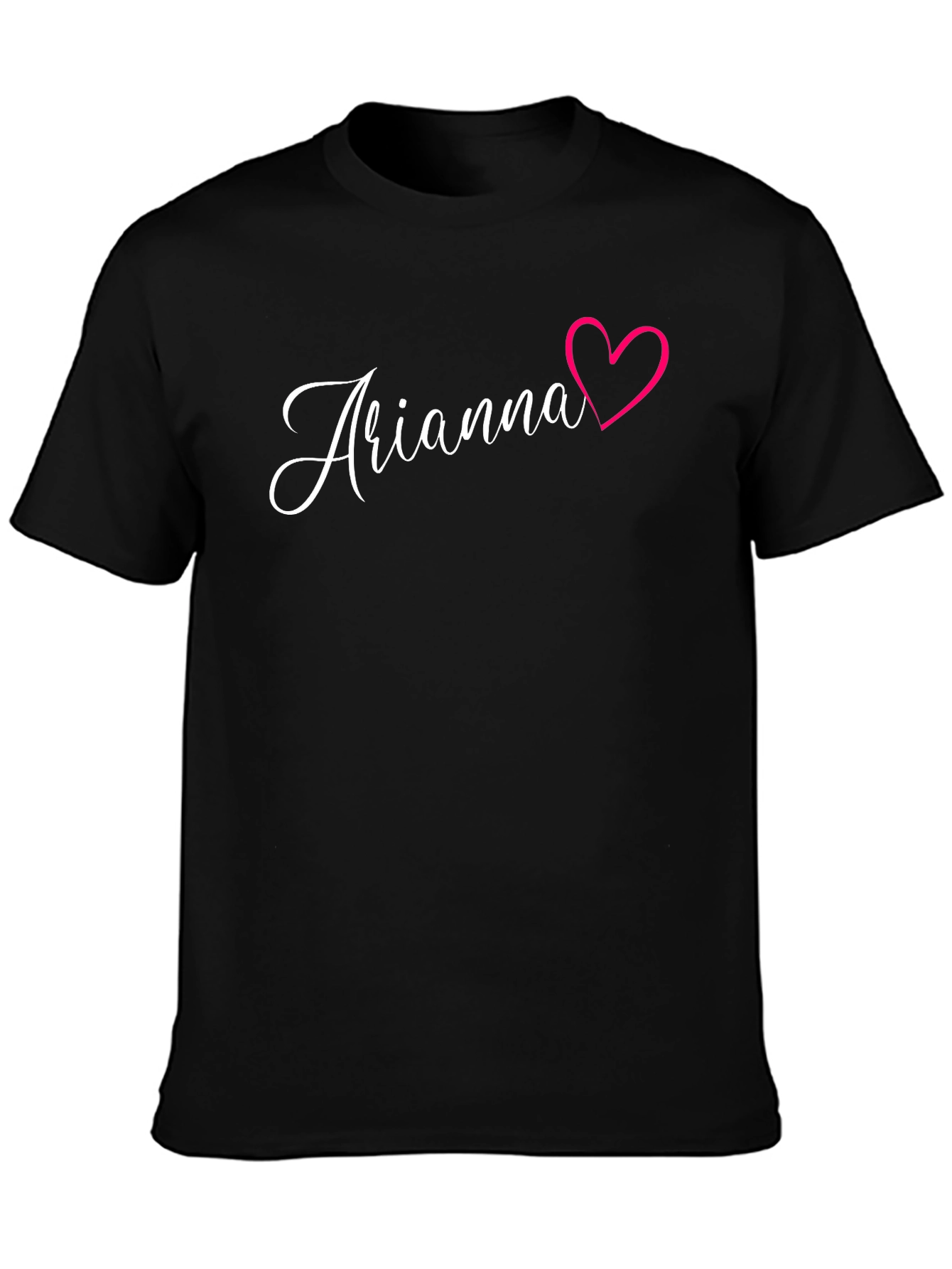 Arianna Heart T-Shirt - Stylish Name Tee
