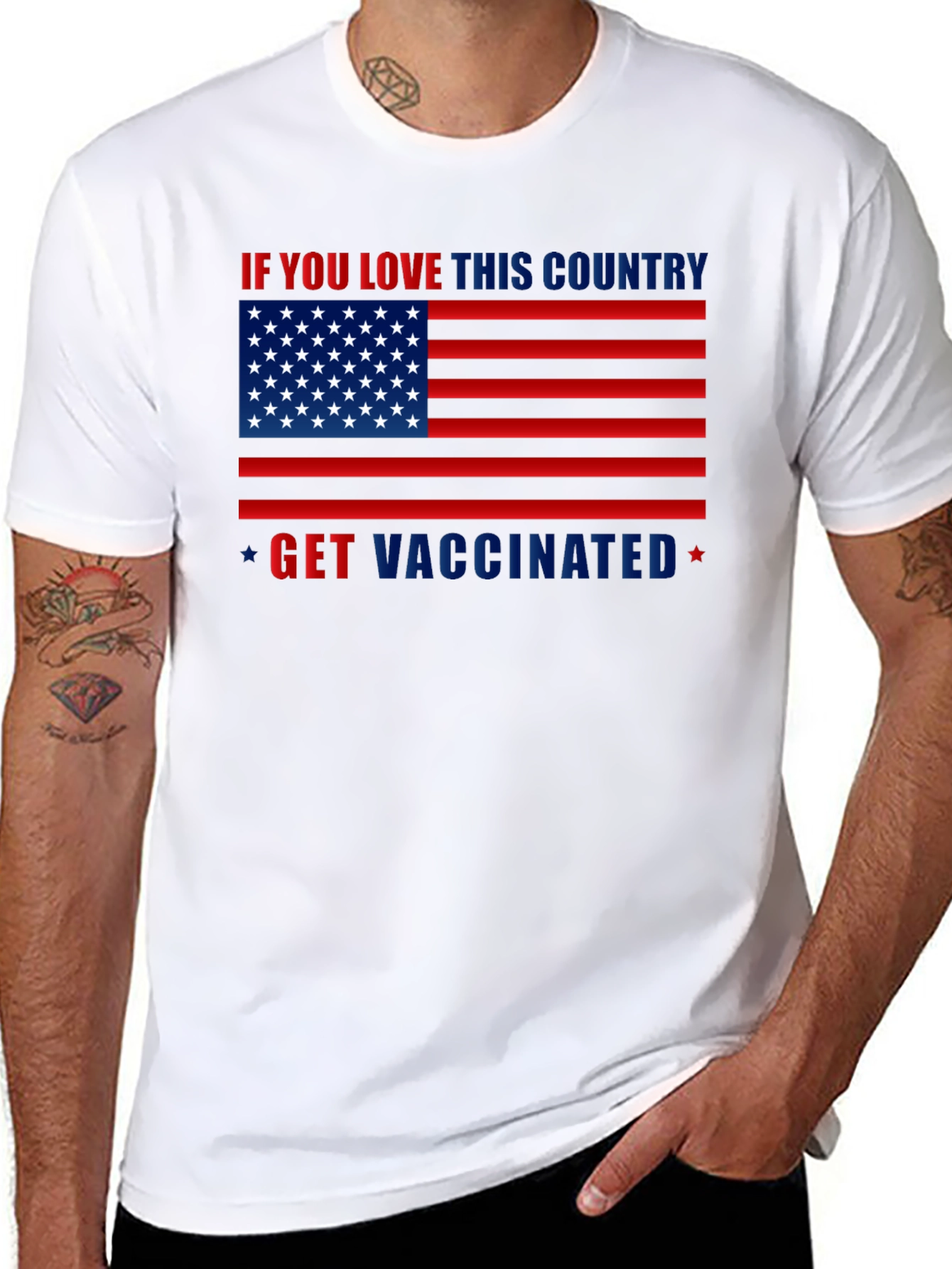 Patriotic Vaccination T-Shirt