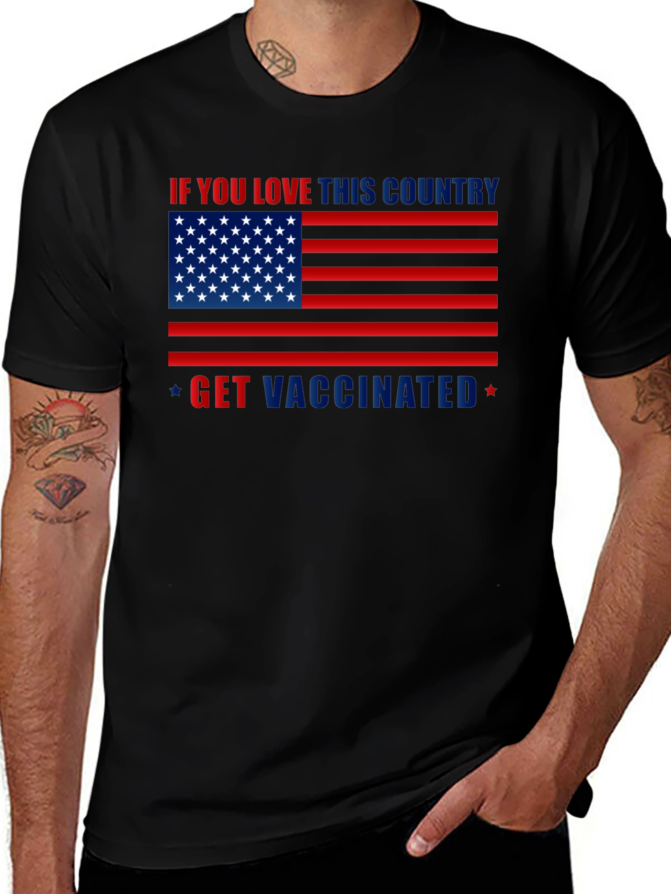 Patriotic Vaccination T-Shirt