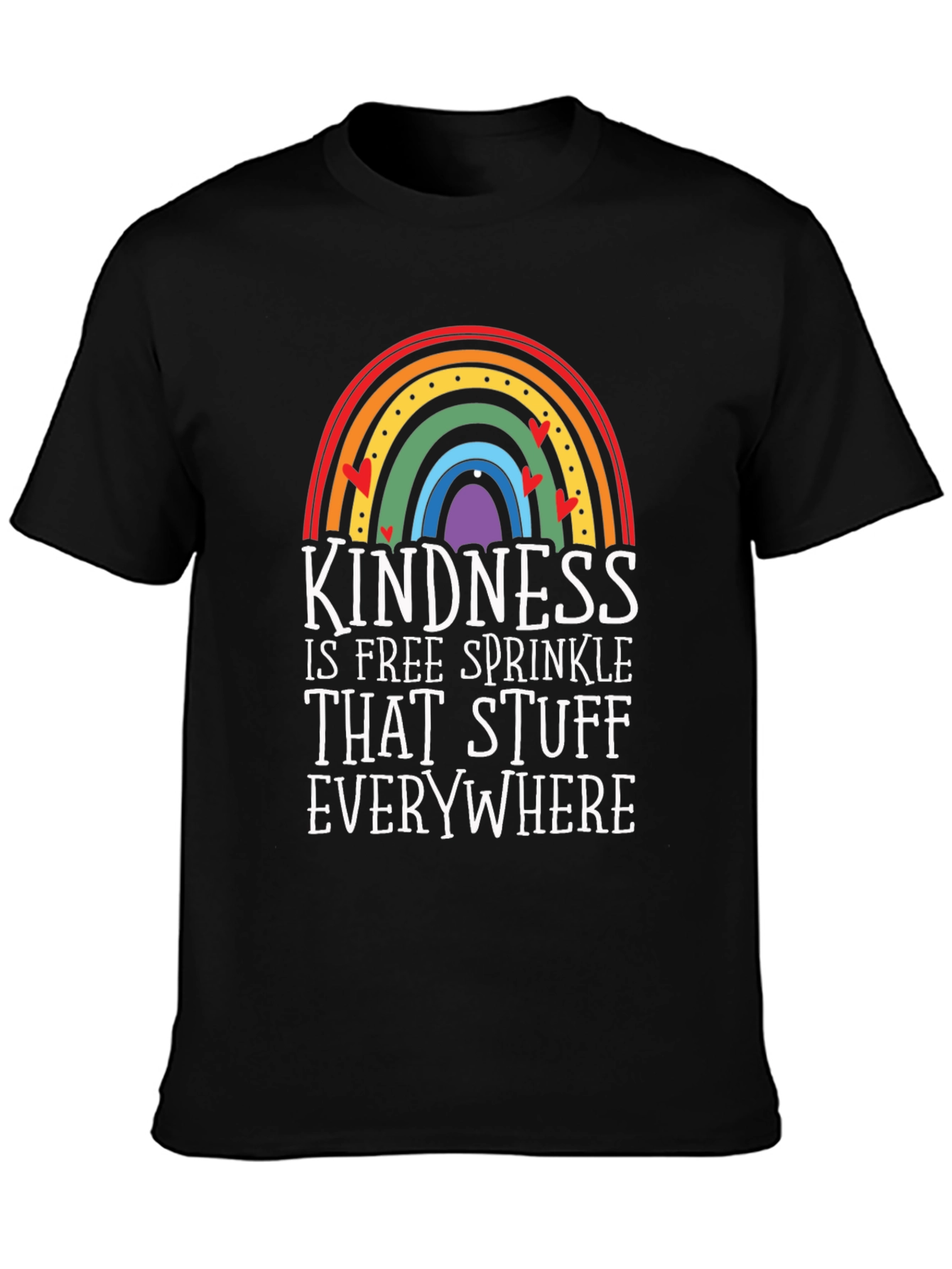 Kindness Rainbow Graphic Tee
