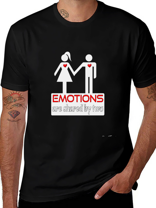 Emotions Shared by Two Graphic Tee