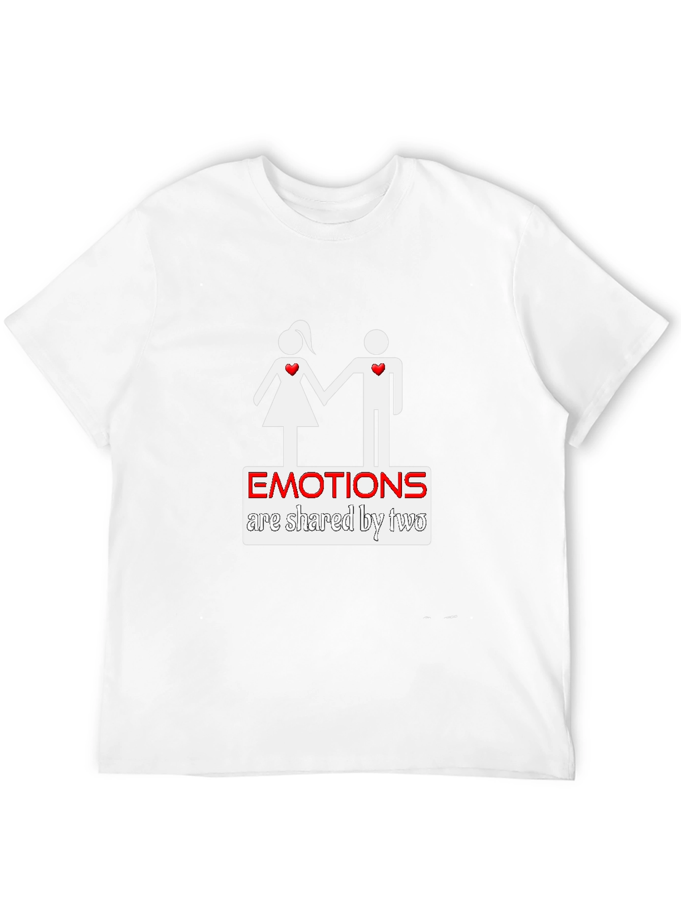 Emotions Shared by Two Graphic Tee