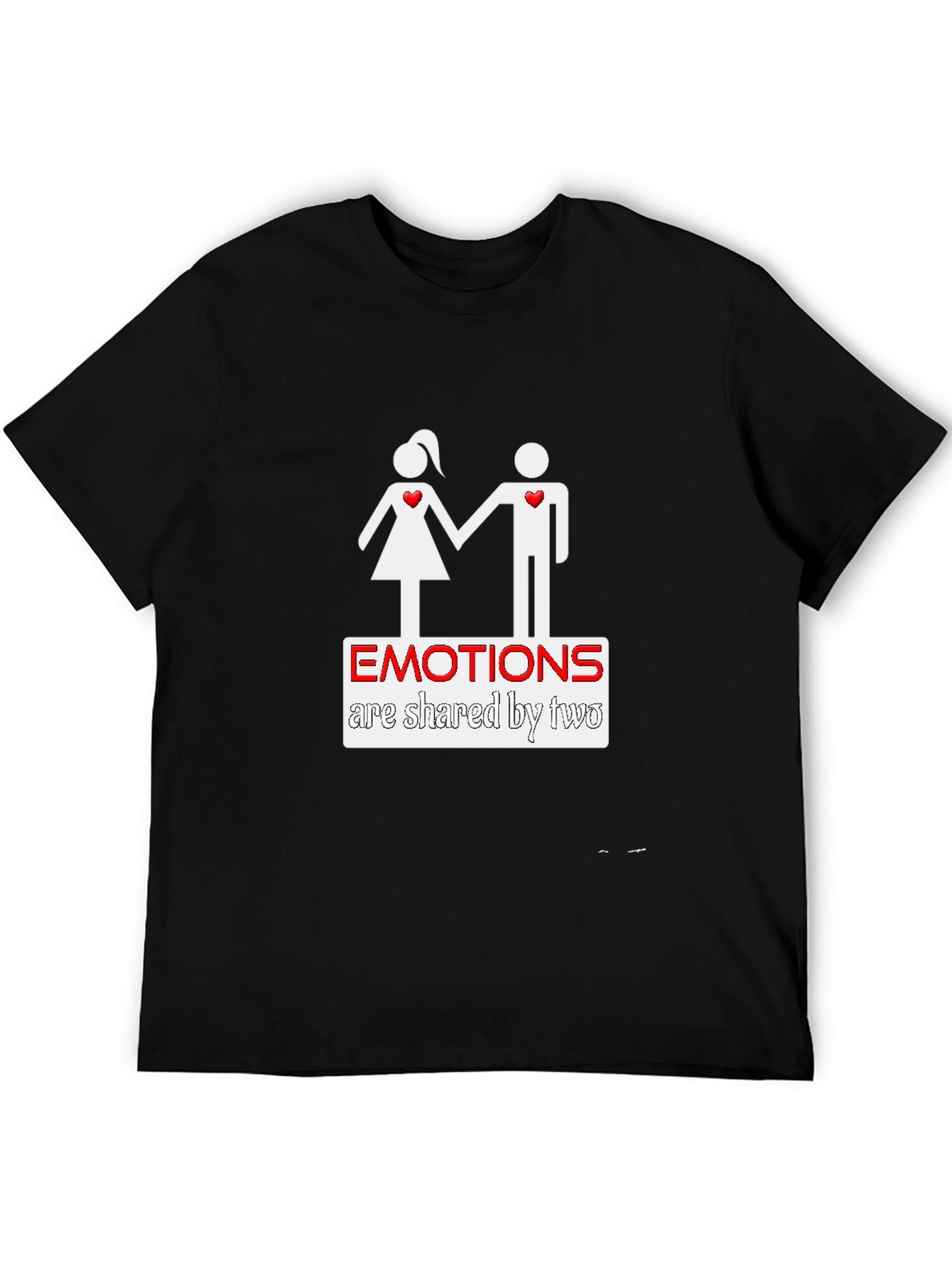 Emotions Shared by Two Graphic Tee