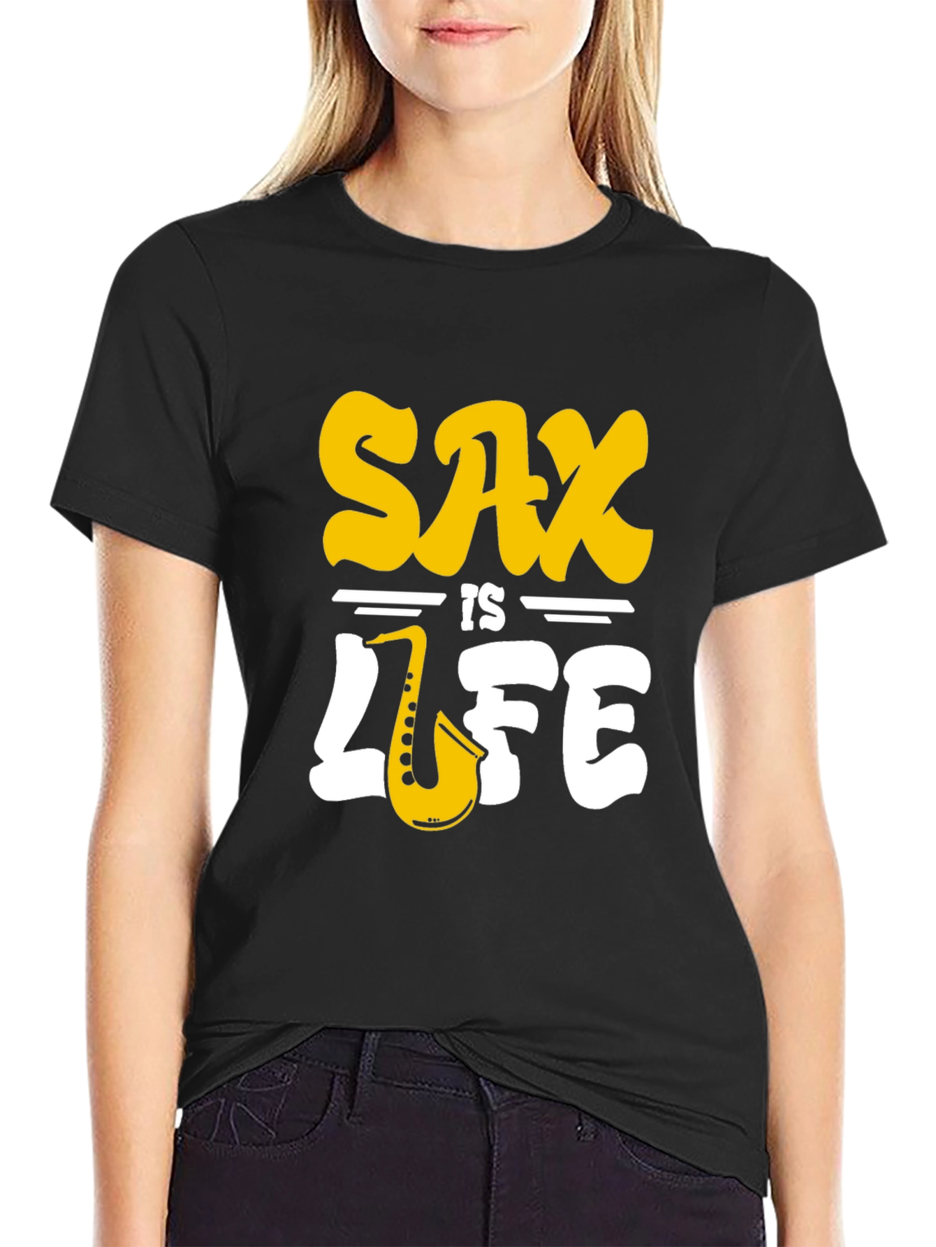 Sax is Life Graphic T-Shirt