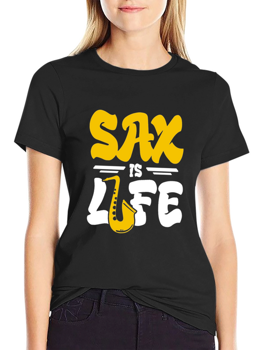 Sax is Life Graphic T-Shirt