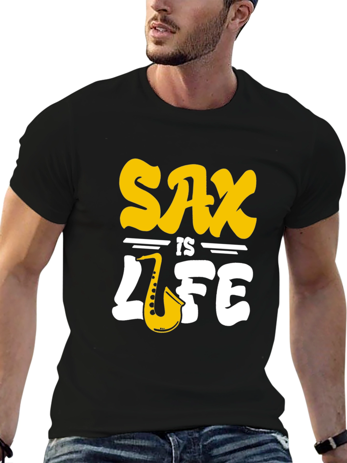 Sax is Life Graphic T-Shirt
