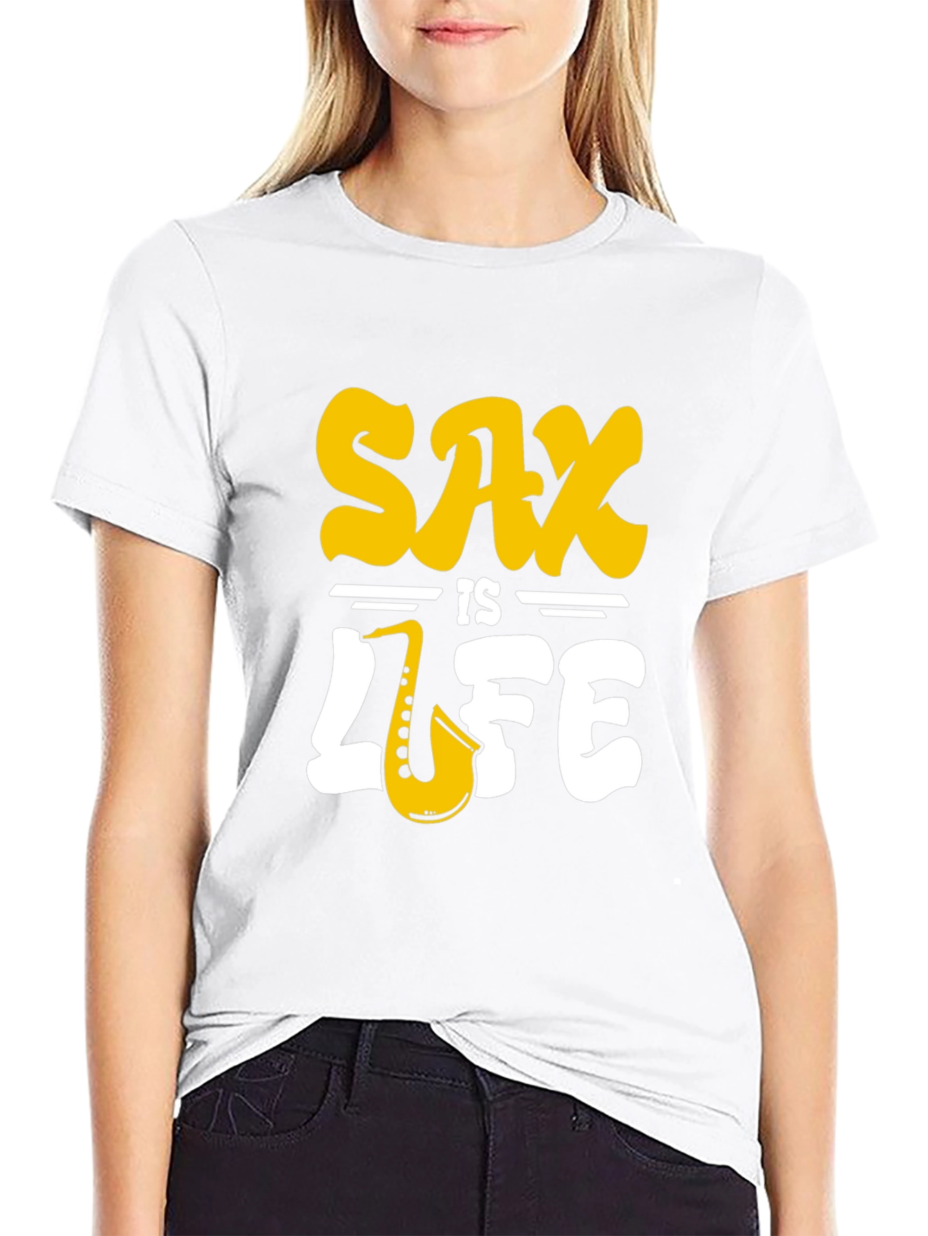 Sax is Life Graphic T-Shirt