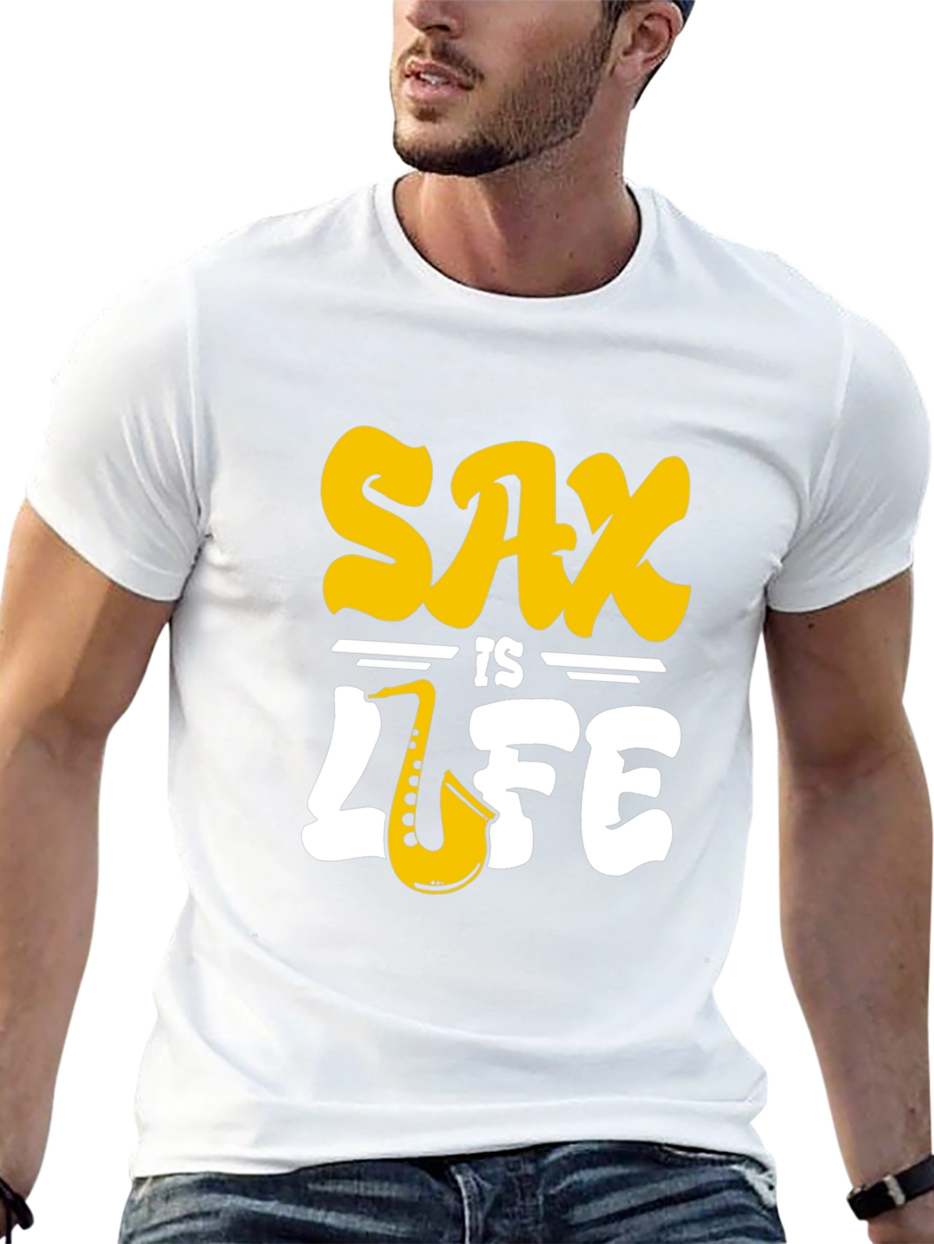 Sax is Life Graphic T-Shirt