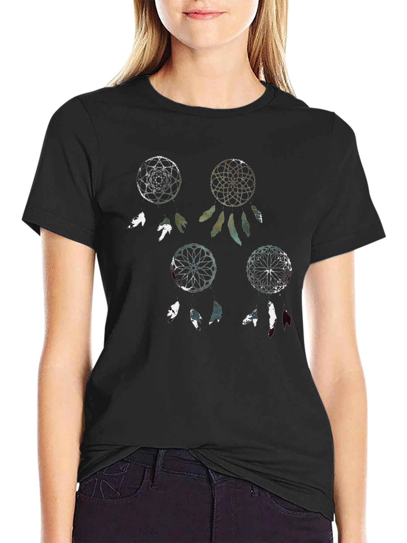 Dreamcatcher Graphic Tee - Black