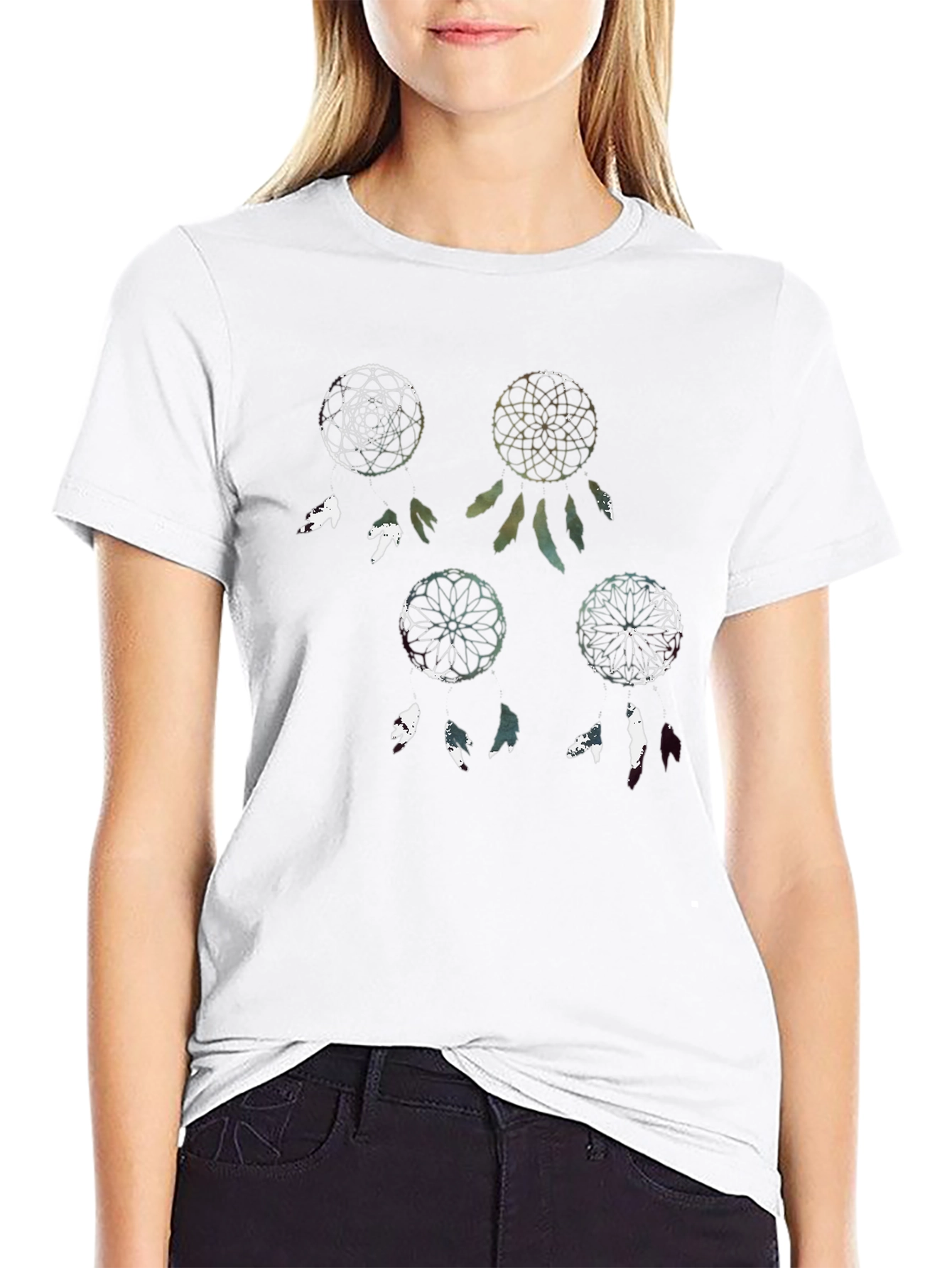 Dreamcatcher Graphic Tee - Black