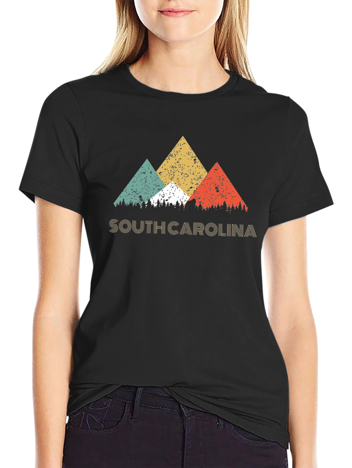South Carolina Retro Mountain Graphic Tee