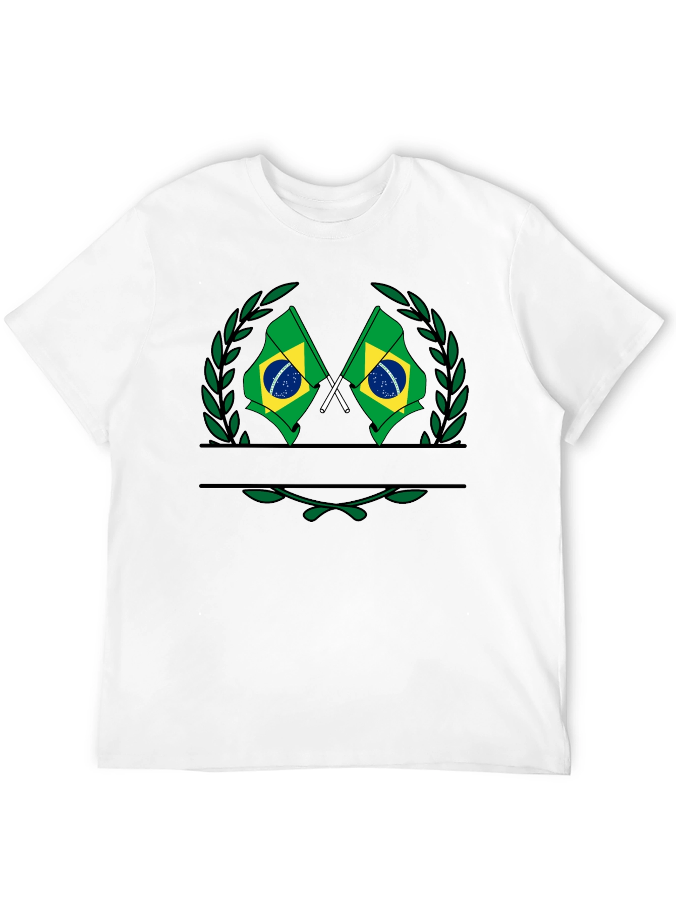 Brazil Flag Graphic T-Shirt