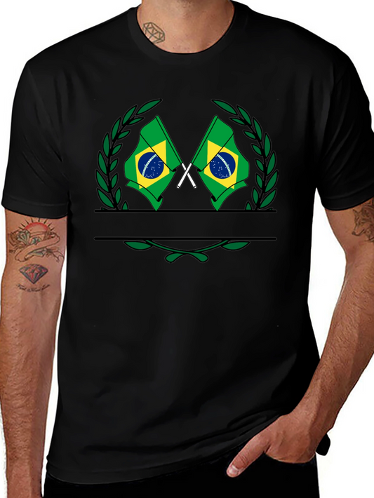 Brazil Flag Graphic T-Shirt