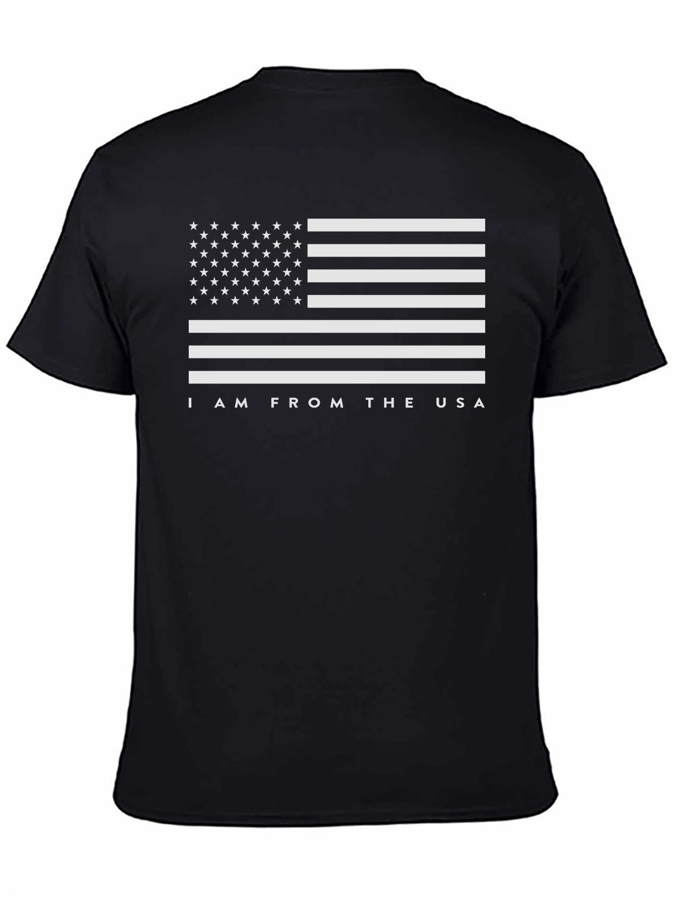 USA Flag T-Shirt - I Am From The USA