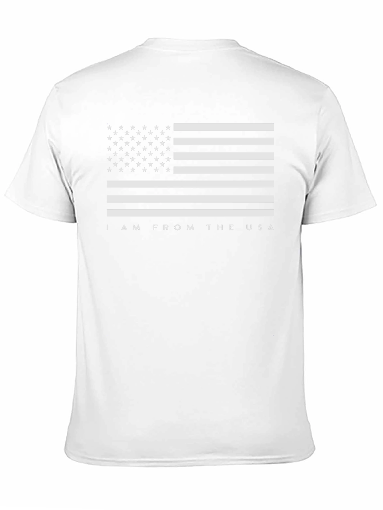 USA Flag T-Shirt - I Am From The USA