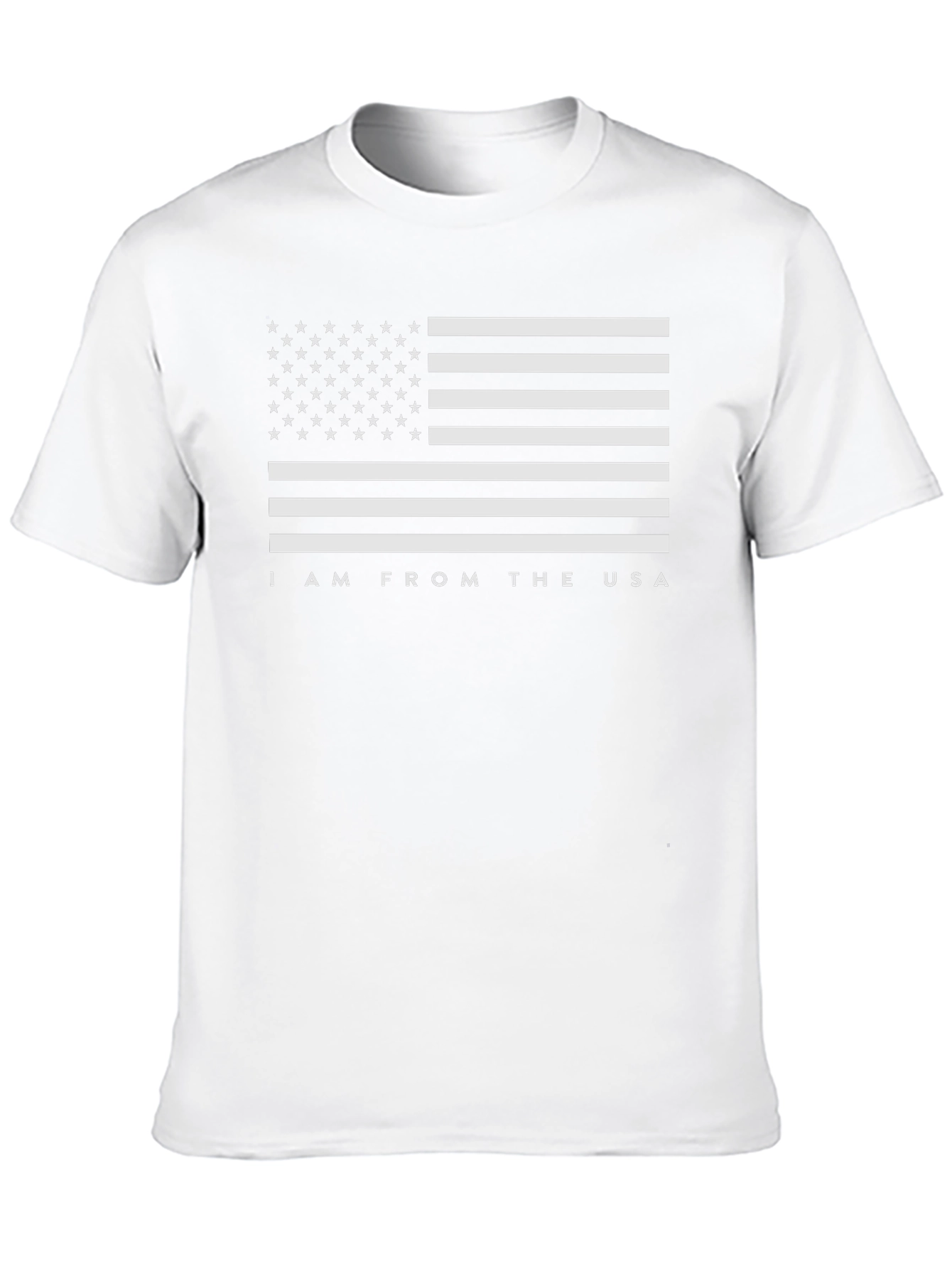 USA Flag T-Shirt - I Am From The USA