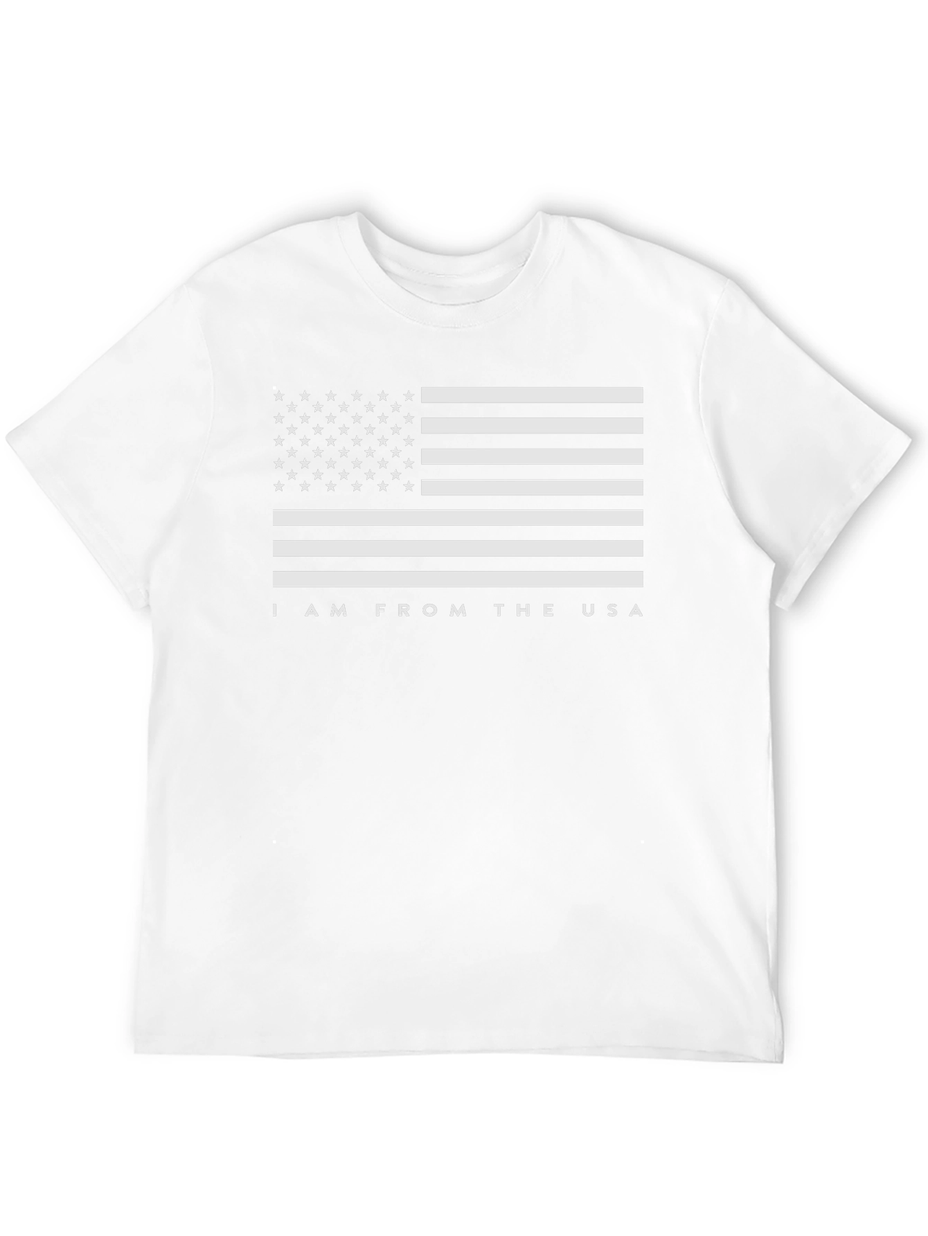 USA Flag T-Shirt - I Am From The USA