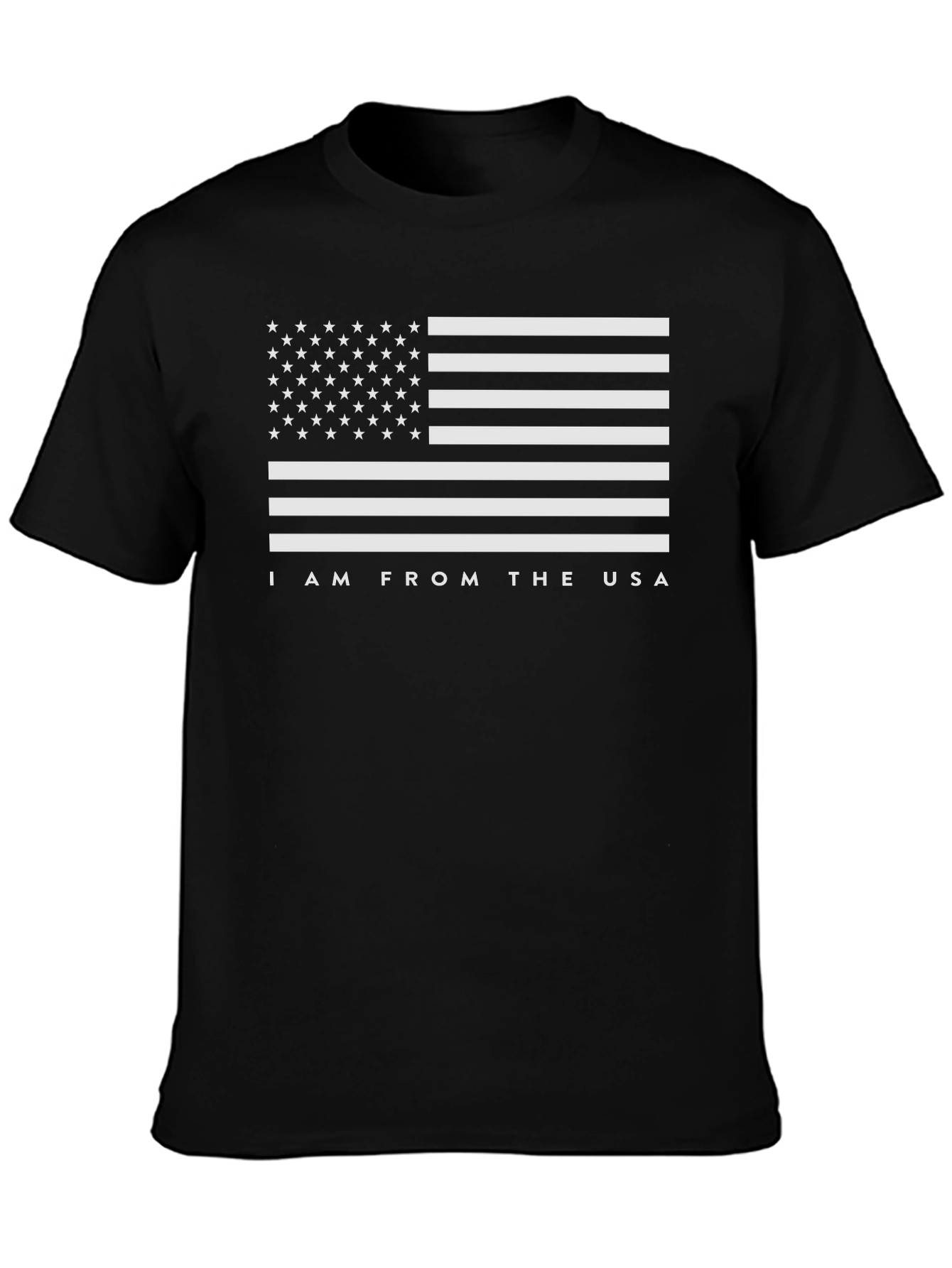 USA Flag T-Shirt - I Am From The USA