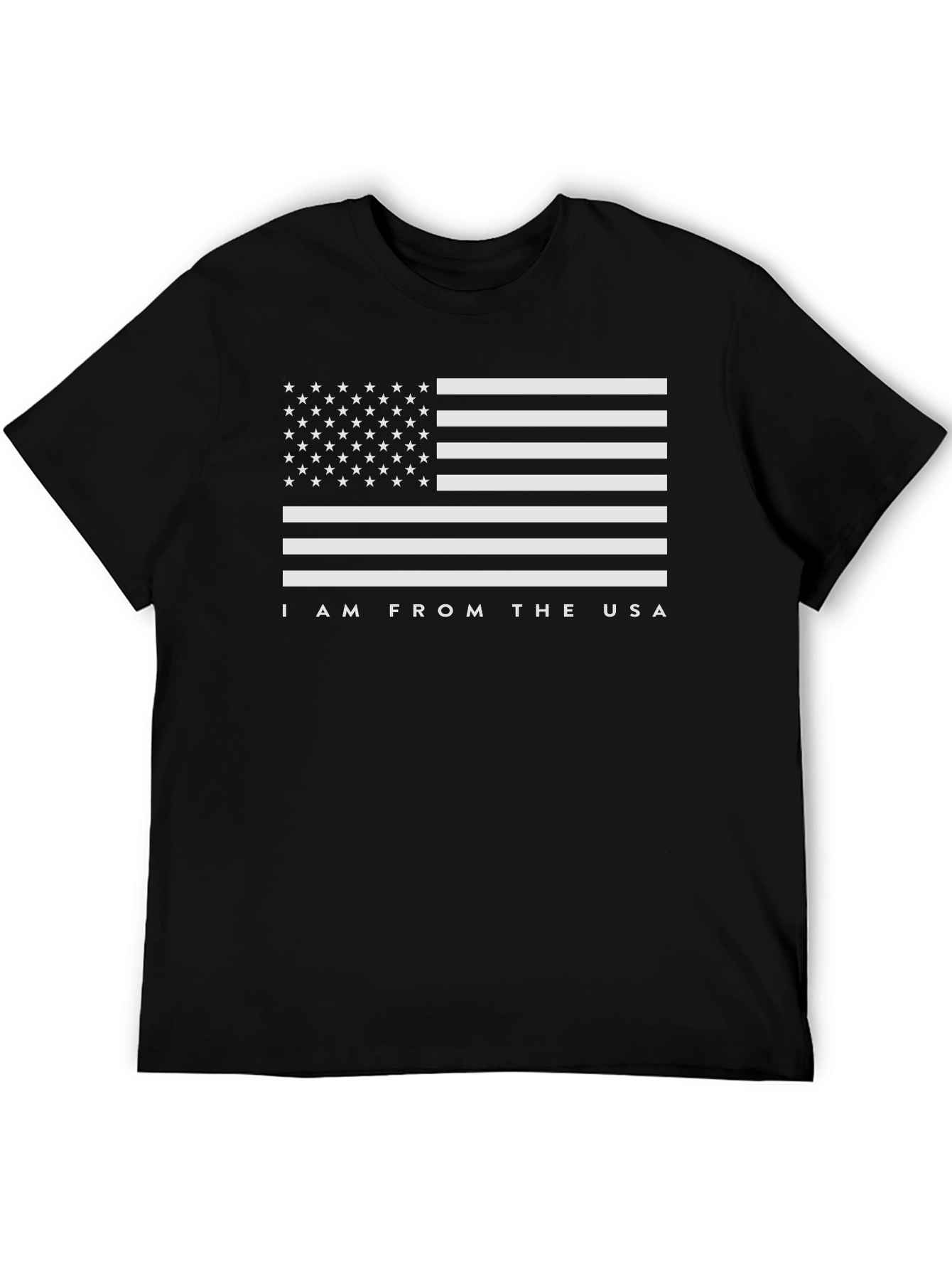 USA Flag T-Shirt - I Am From The USA