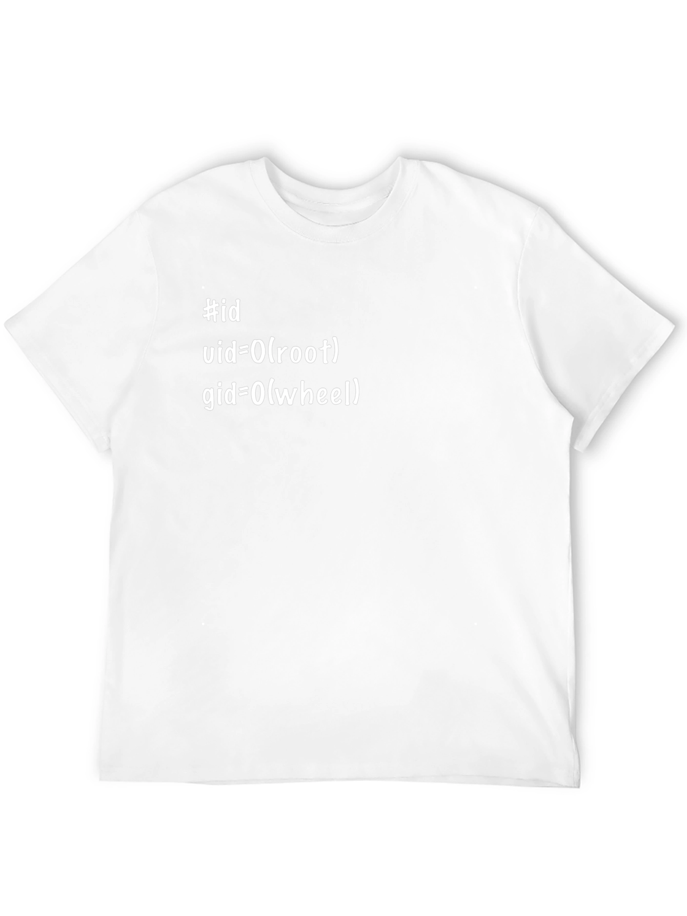 Linux ID Command T-Shirt