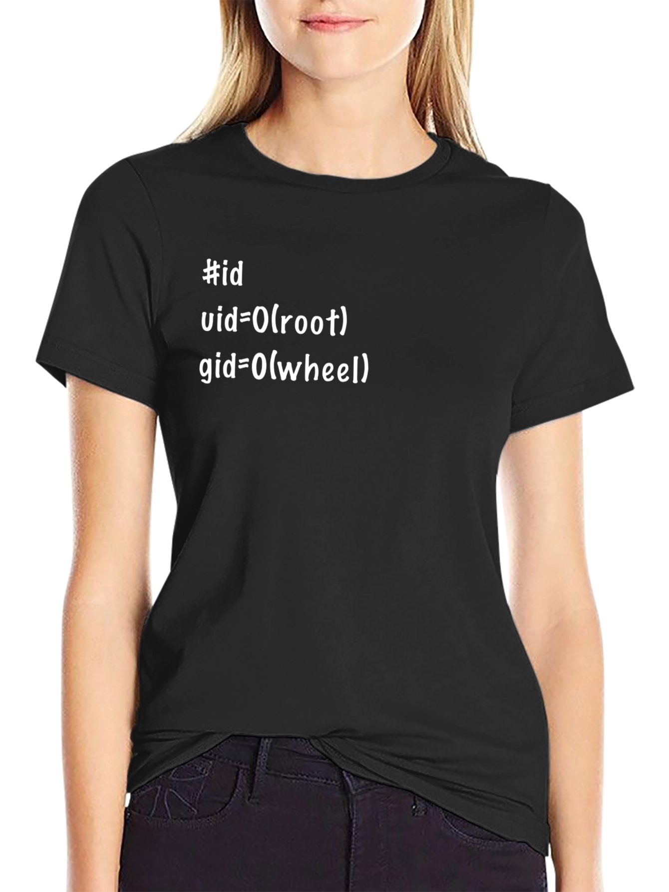 Linux ID Command T-Shirt