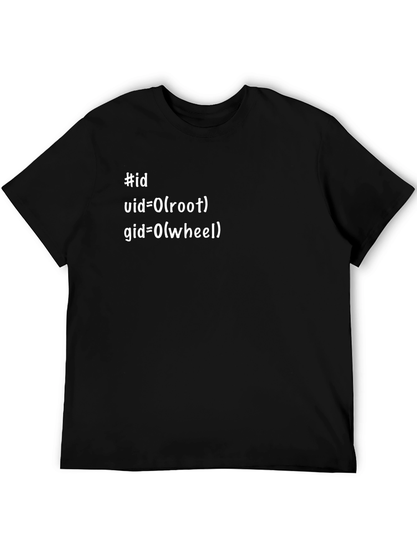 Linux ID Command T-Shirt
