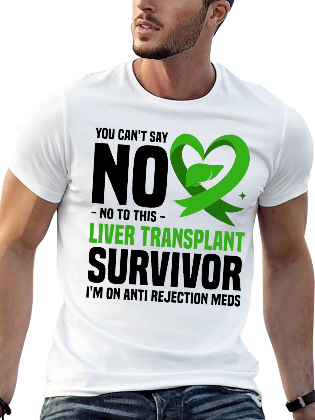Liver Transplant Survivor T-Shirt - Anti Rejection Meds