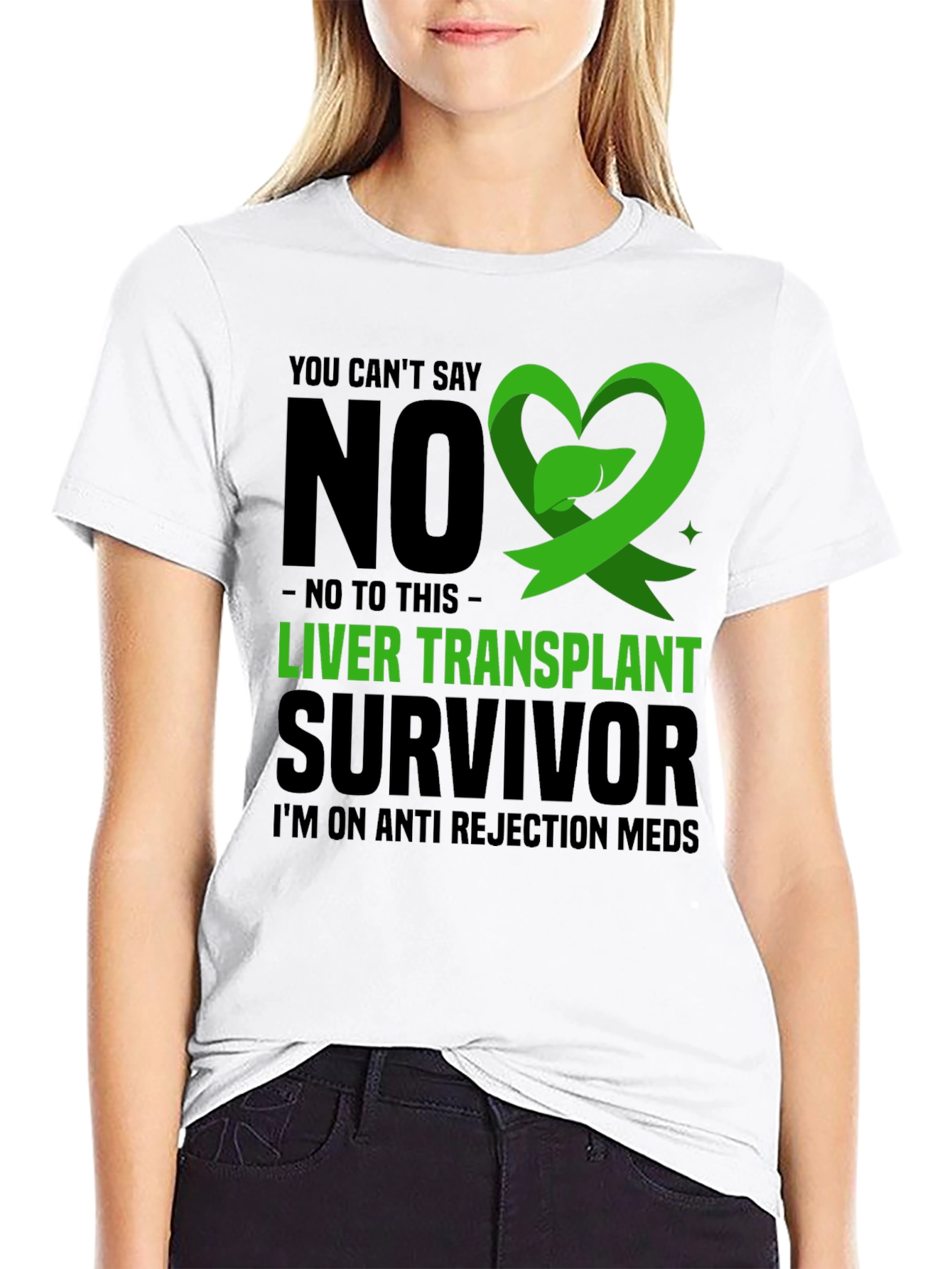 Liver Transplant Survivor T-Shirt - Anti Rejection Meds
