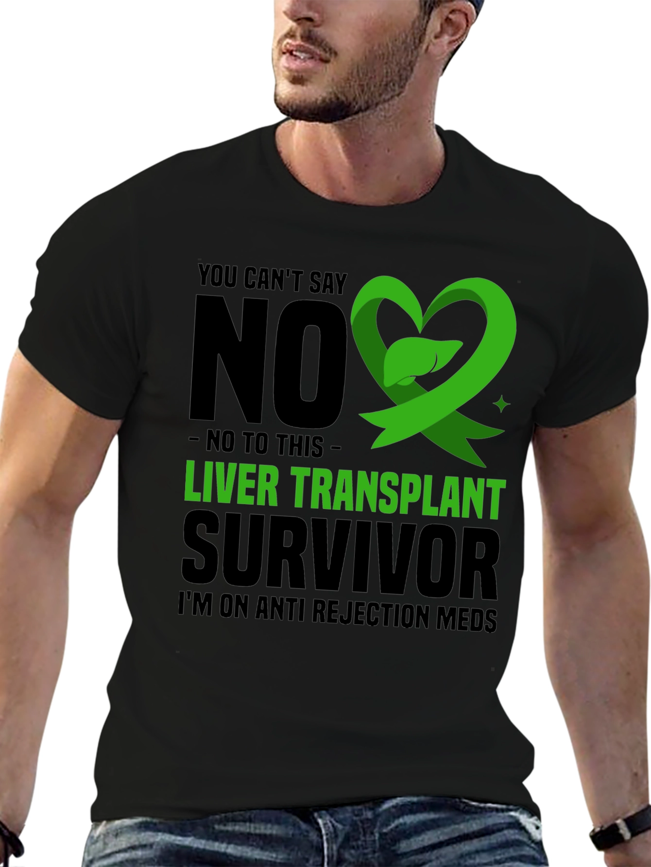 Liver Transplant Survivor T-Shirt - Anti Rejection Meds