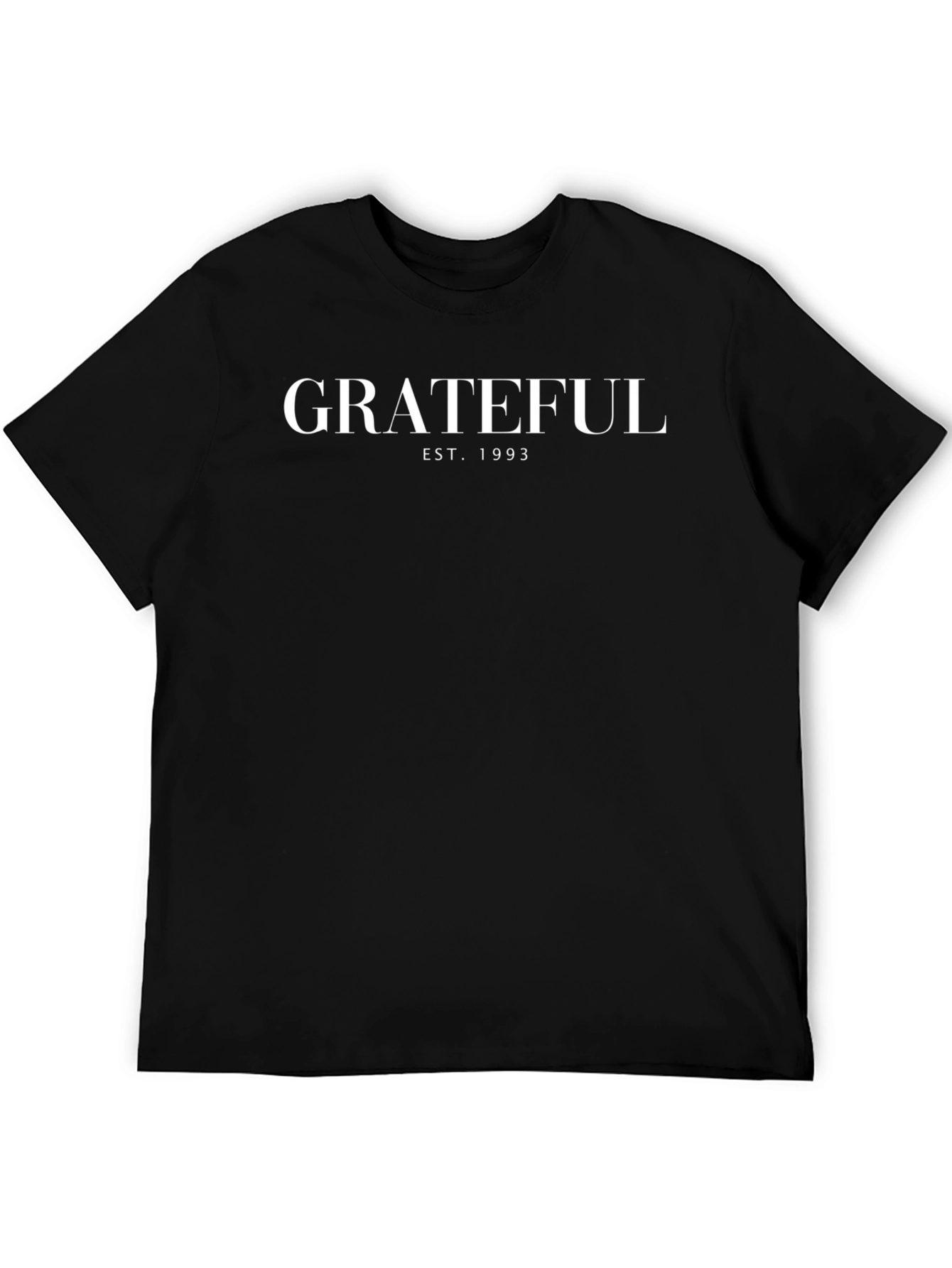 Grateful Est. 1993 Black T-Shirt