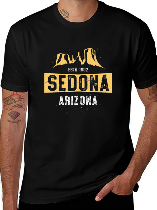 Sedona Arizona Graphic T-Shirt - ESTD 1902 - Vintage Style