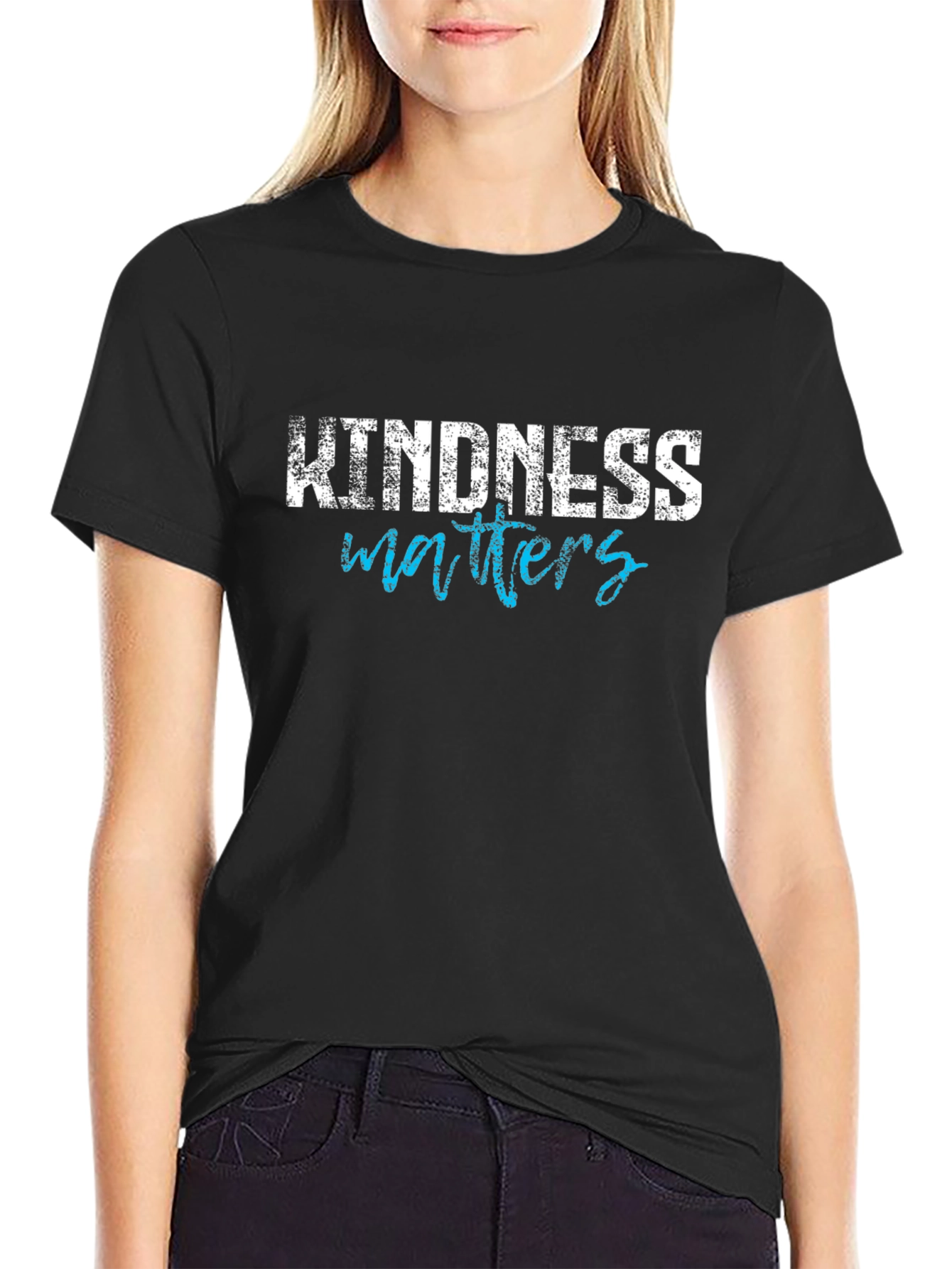 Kindness Matters Graphic Tee - Soft Cotton Blend
