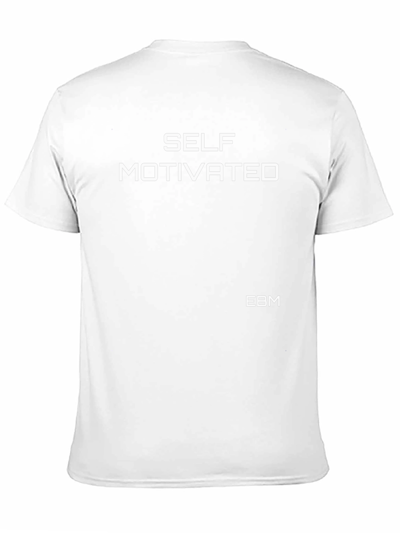 Self Motivated Black T-Shirt