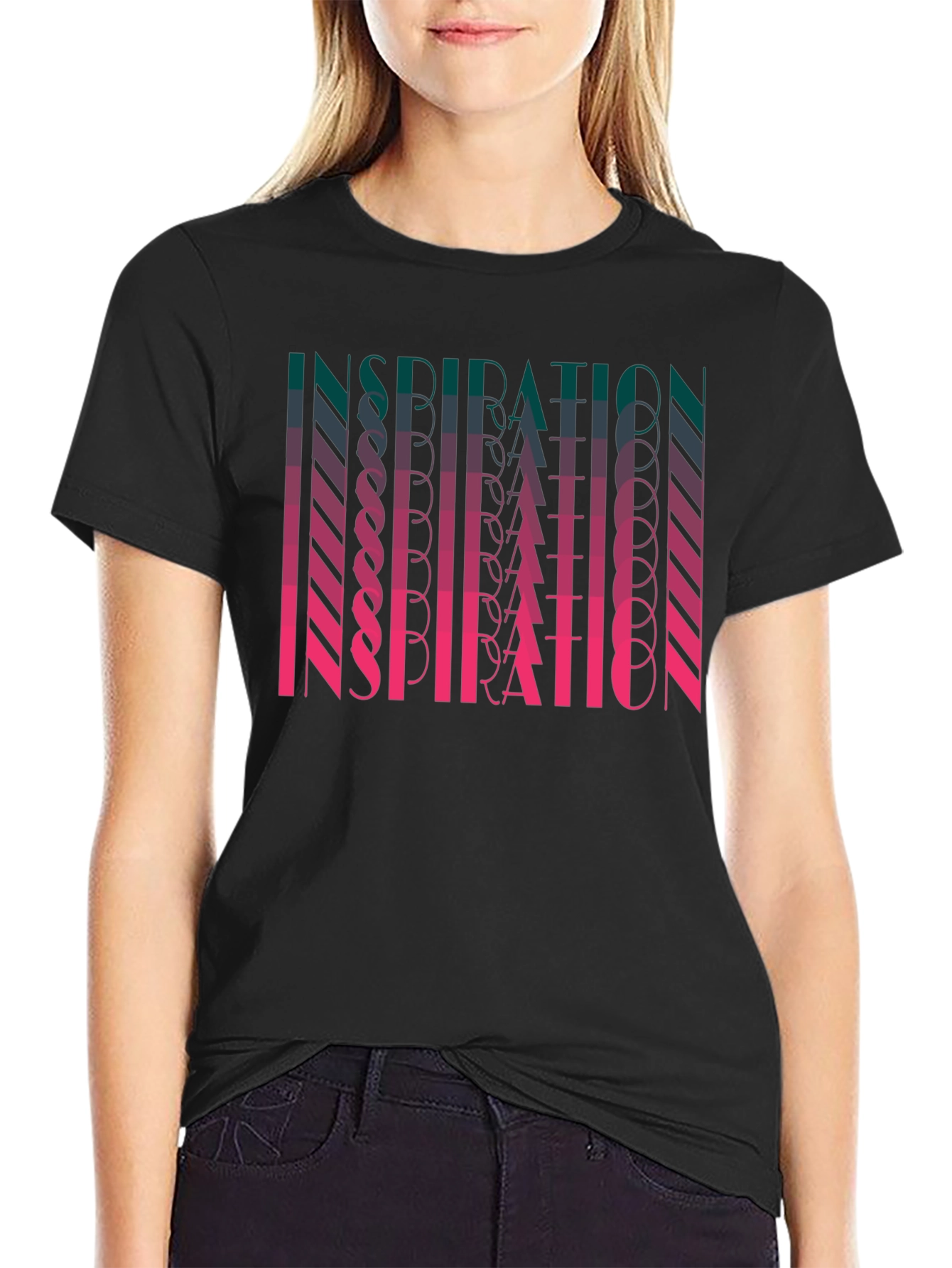 Inspiration Graphic Tee - Gradient Design