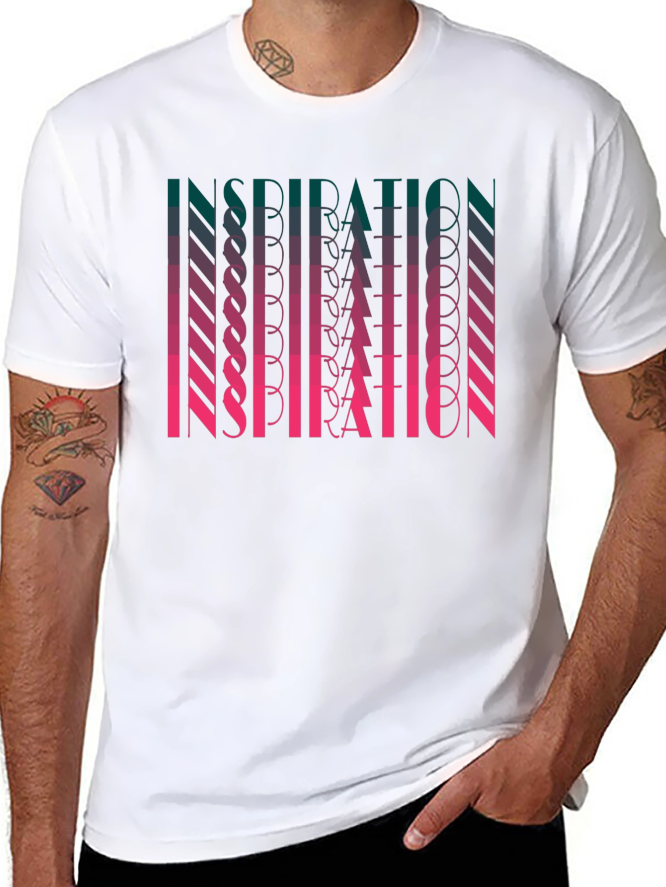 Inspiration Graphic Tee - Gradient Design