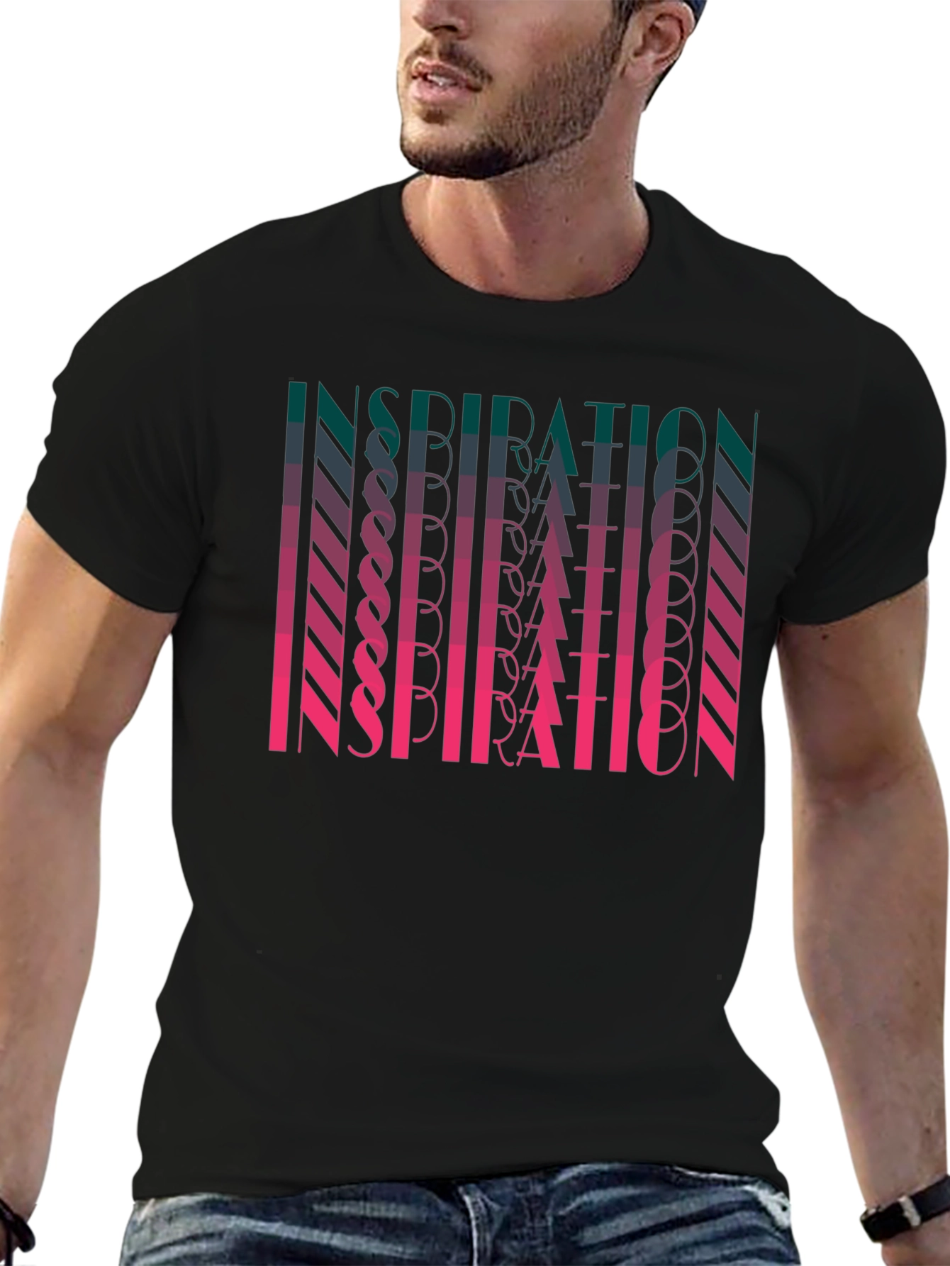 Inspiration Graphic Tee - Gradient Design