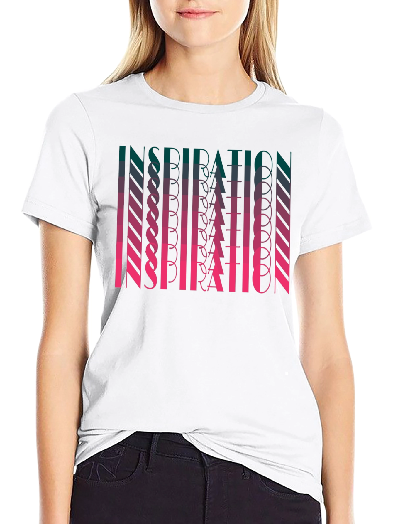 Inspiration Graphic Tee - Gradient Design