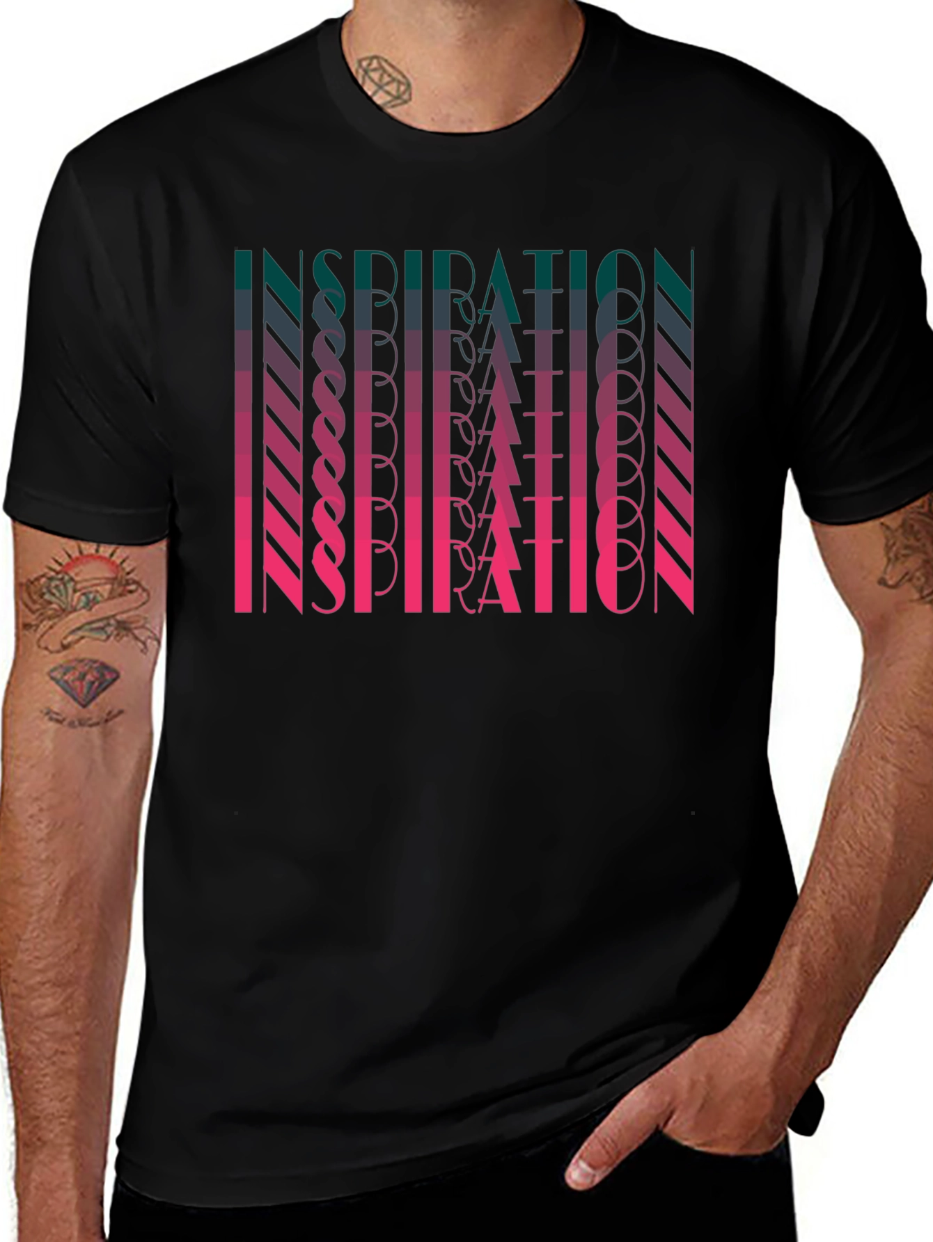 Inspiration Graphic Tee - Gradient Design