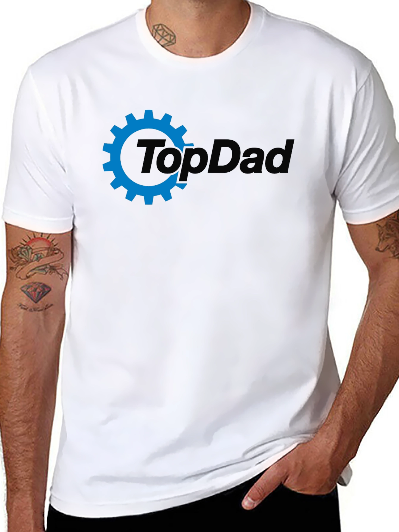 Top Dad Graphic Tee - Fathers Day Gift