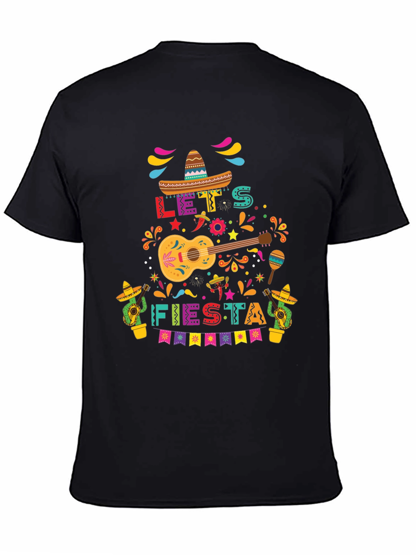 Fiesta Time Tee - Lets Fiesta Graphic T-Shirt
