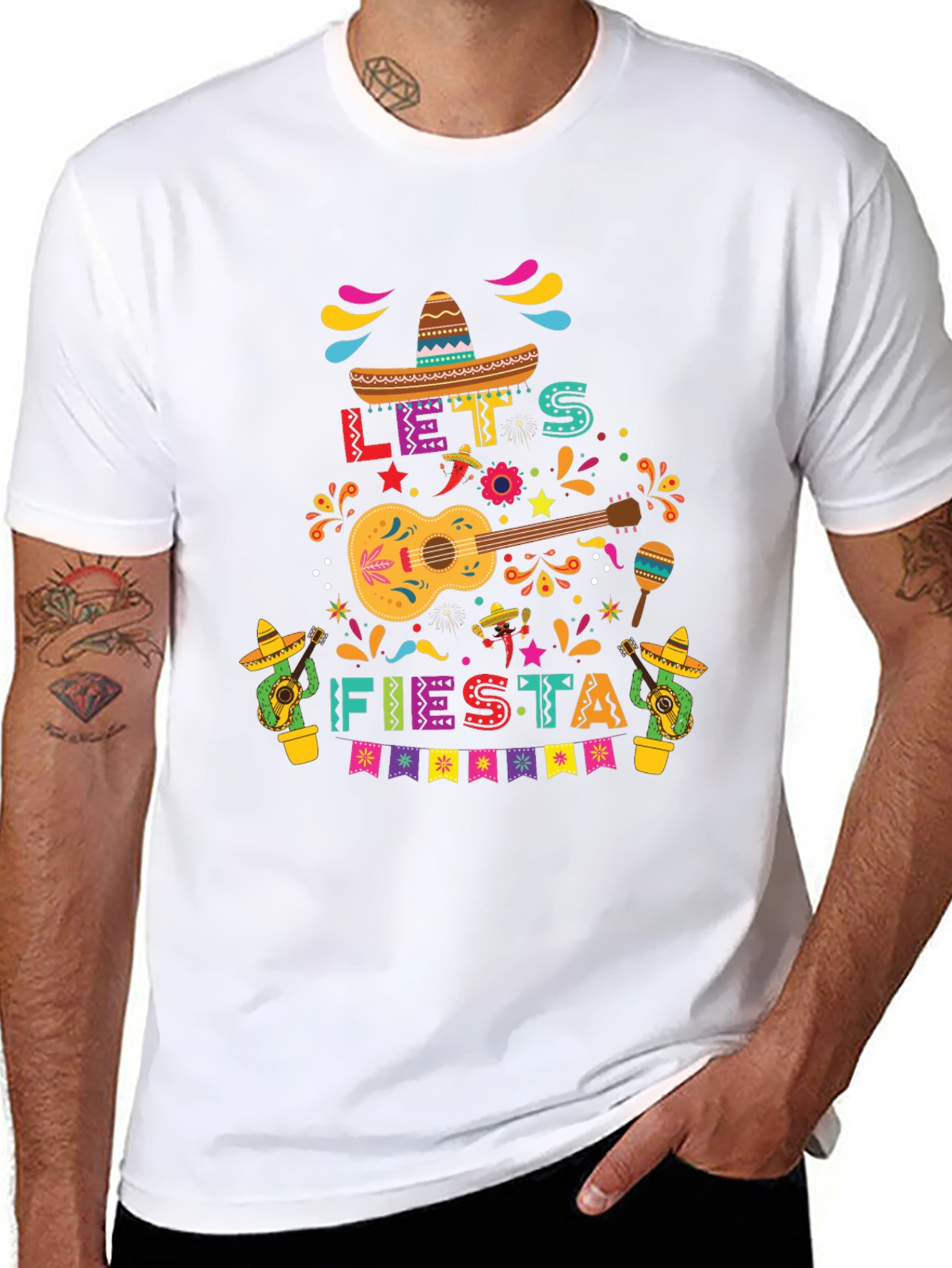 Fiesta Time Tee - Lets Fiesta Graphic T-Shirt